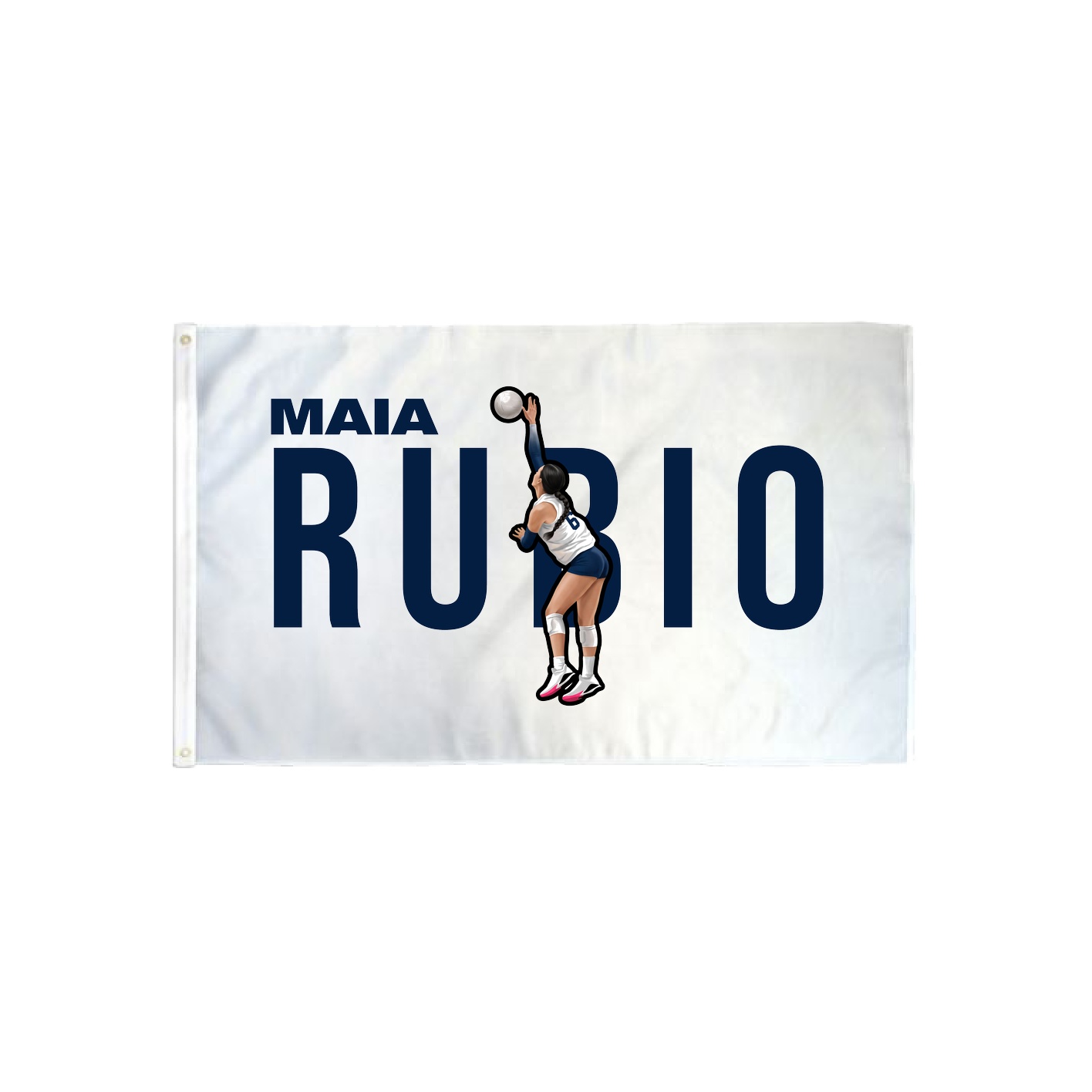 3x5 Flag — Player Name in Classic