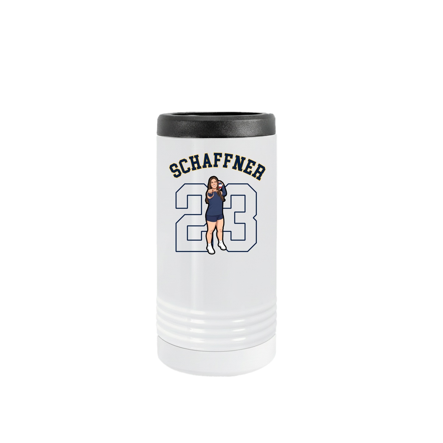 Slim Beverage Holder — Shirsey Arch in White