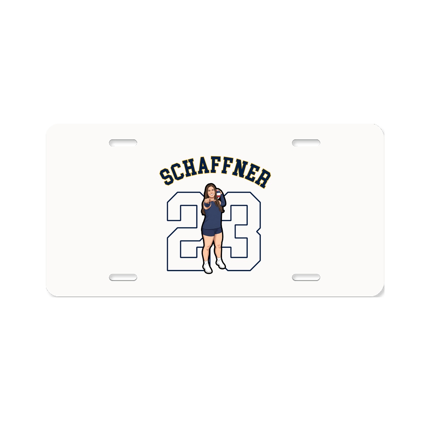 License Plate — Shirsey Arch in Classic