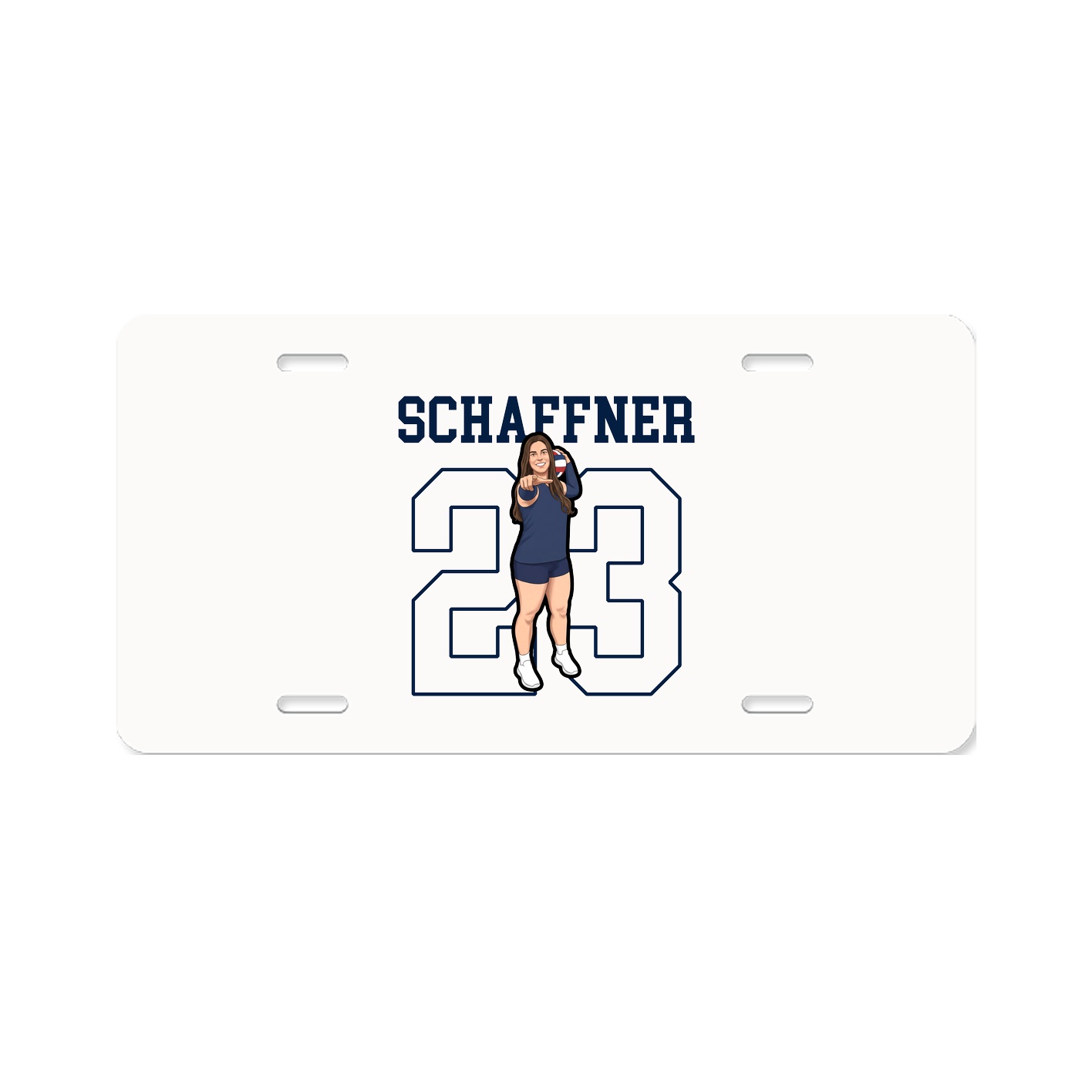 License Plate — Shirsey in Classic