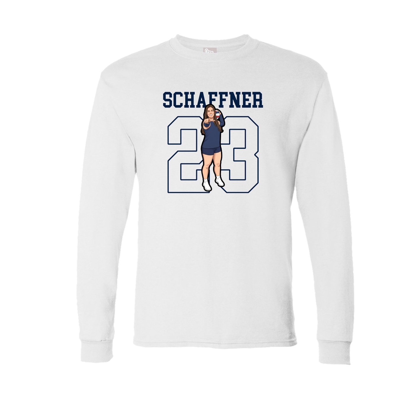 Long Sleeve Tee — Shirsey in White