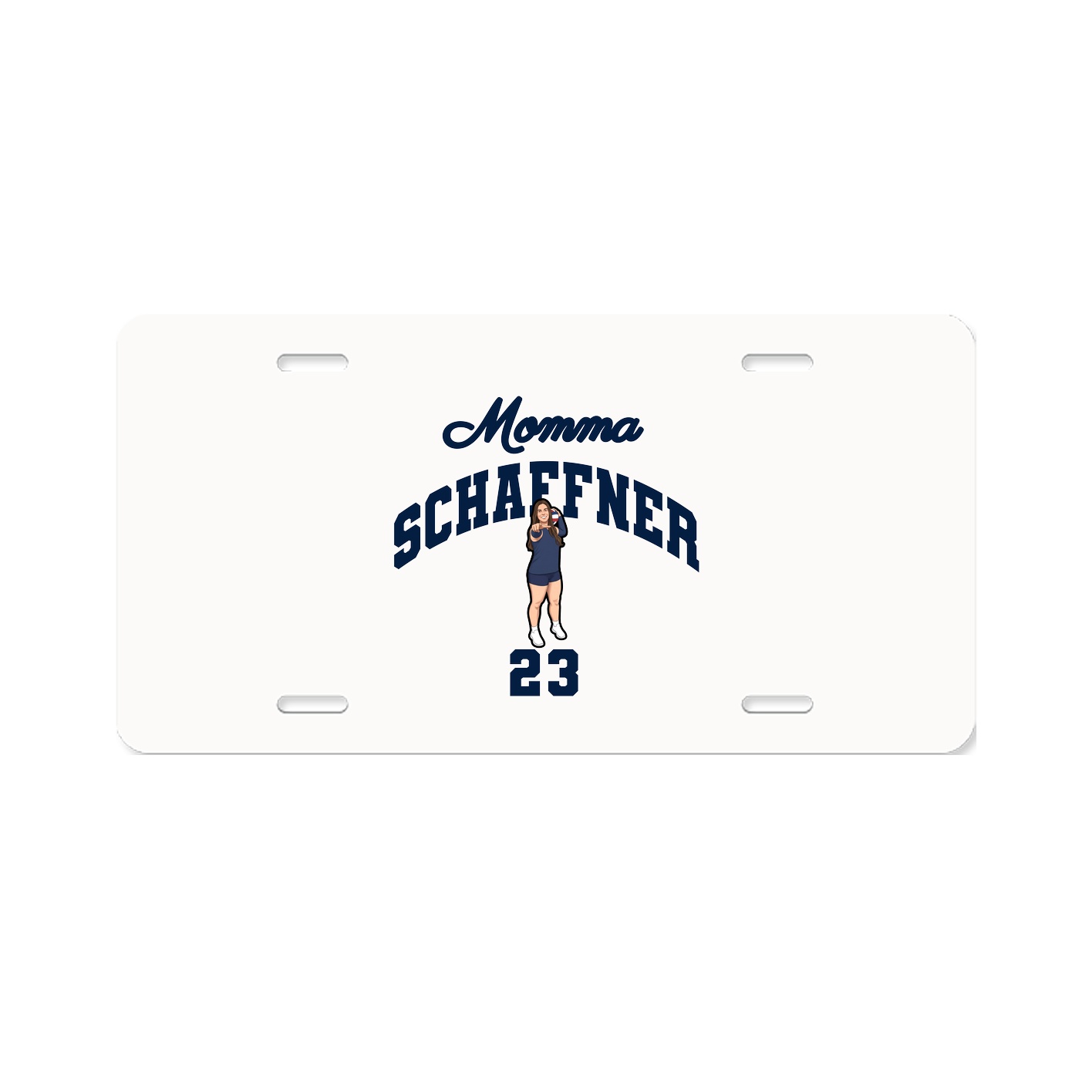 License Plate — Mothers Day Arch in Classic