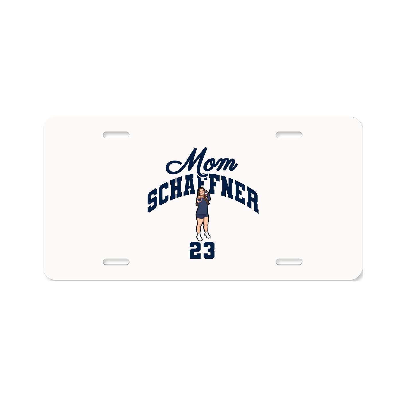 License Plate — Mothers Day Arch in Classic