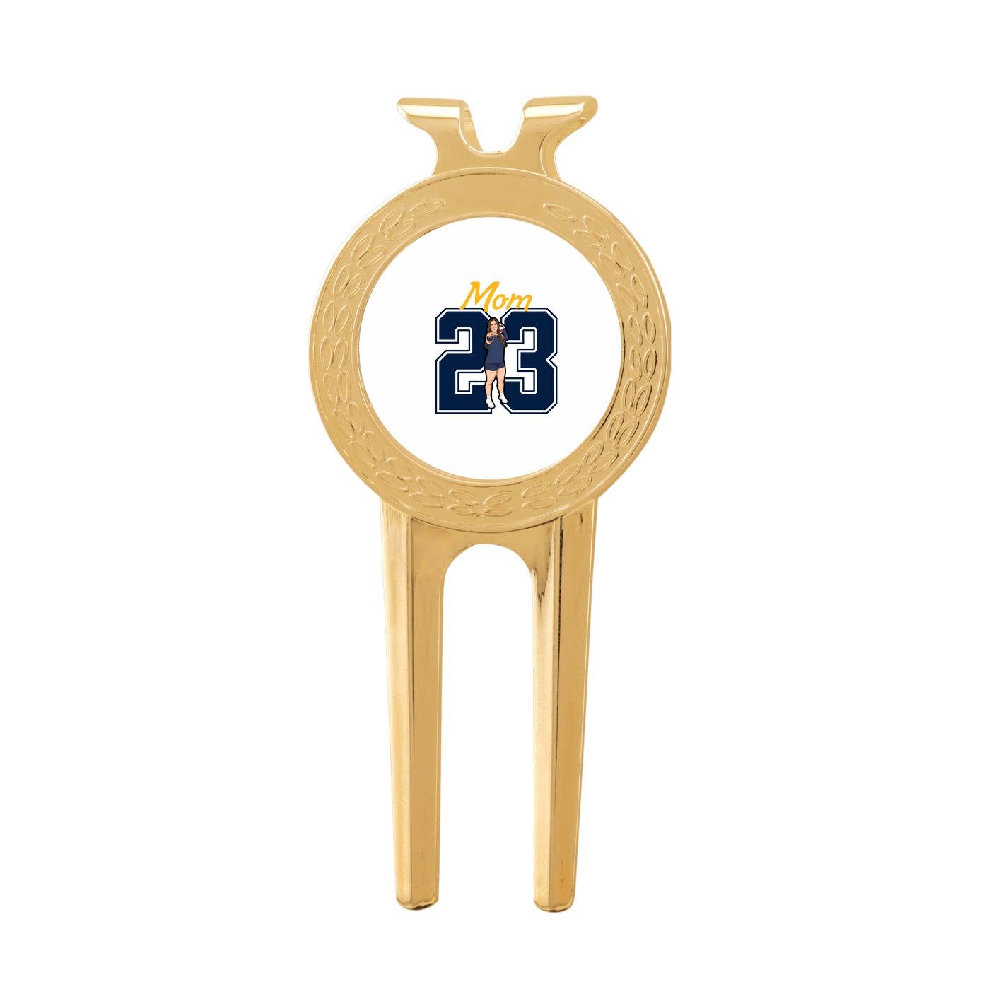 Divot Tool with Ball Marker — Mothers Day Shirsey in Classic