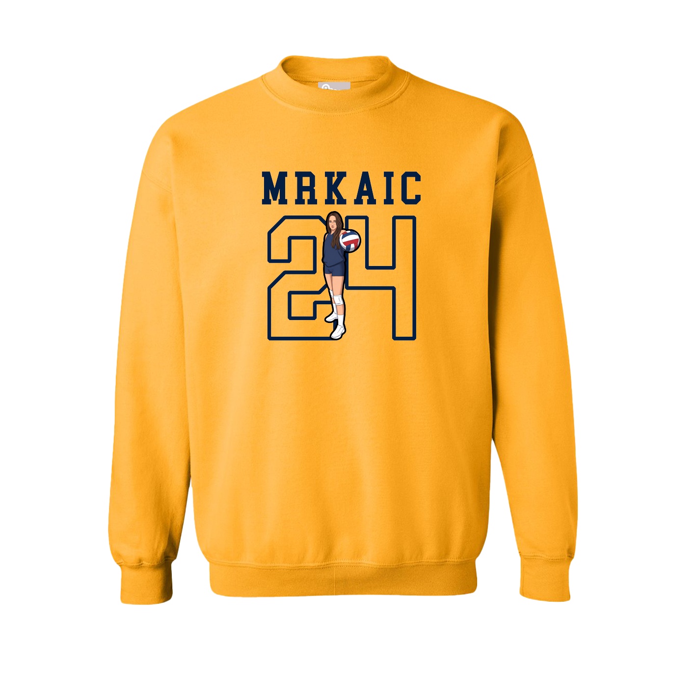 Fleece Crew — Shirsey in Gold