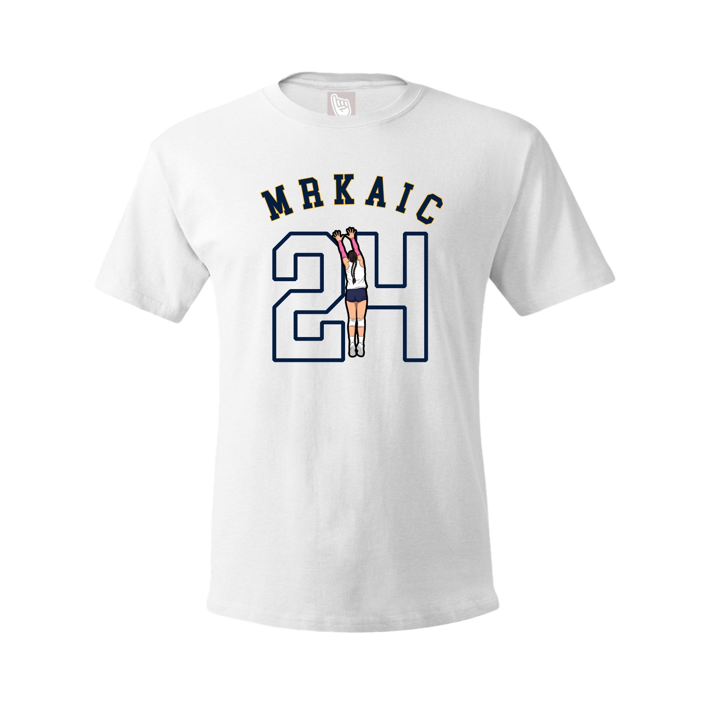 Youth Tee — Shirsey Arch in White
