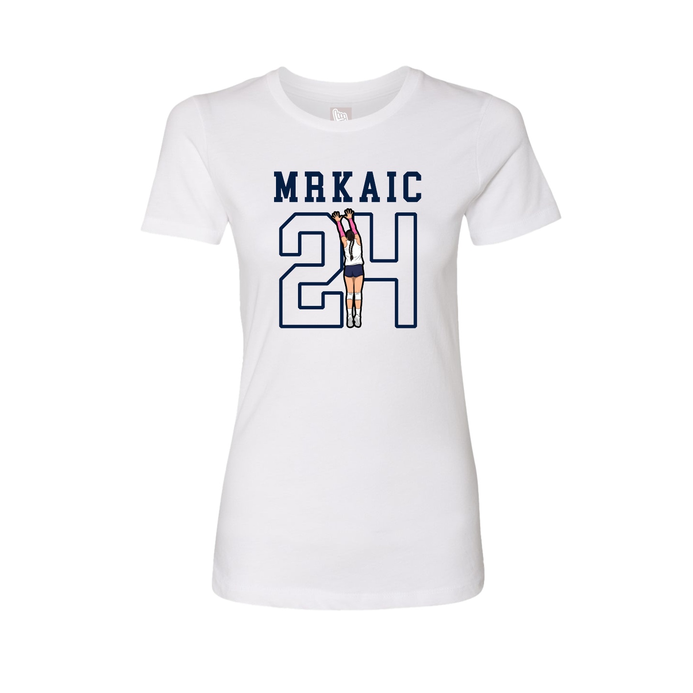 Fitted Women's Tee — Shirsey in White
