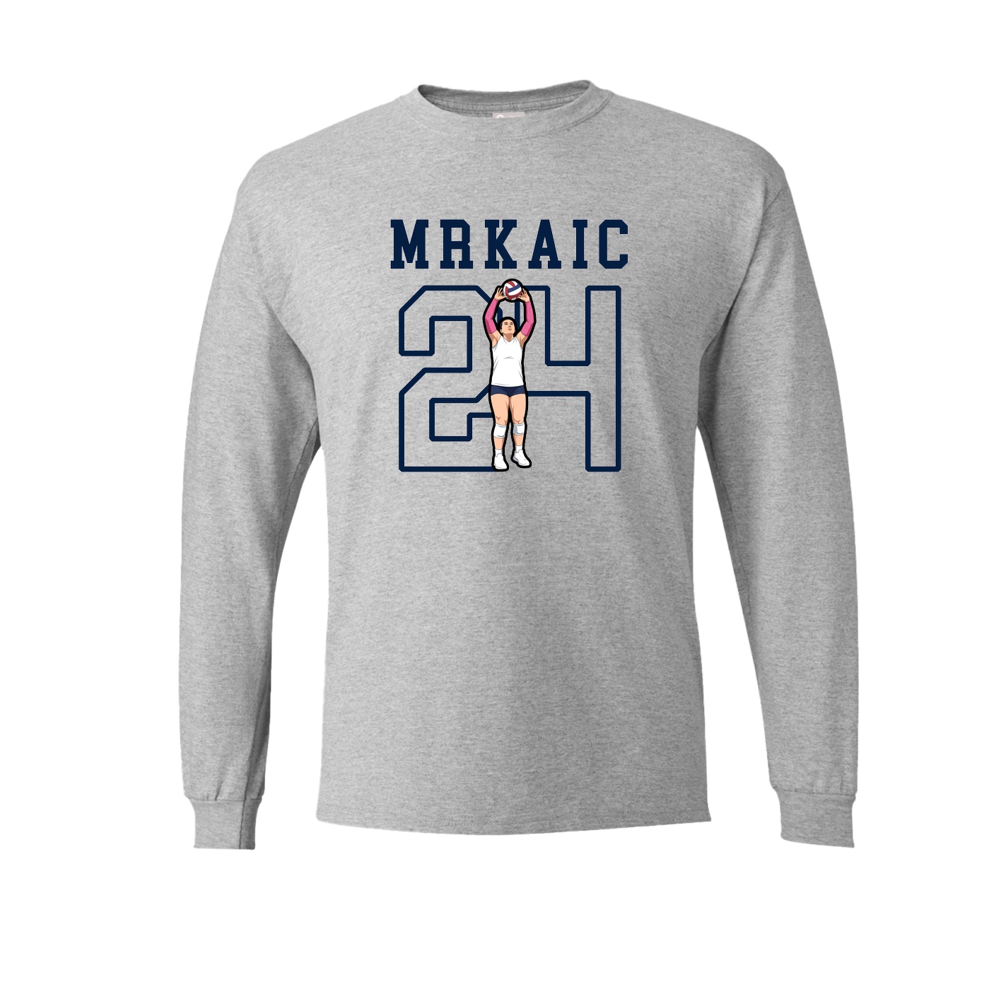 Long Sleeve Tee — Shirsey in Grey