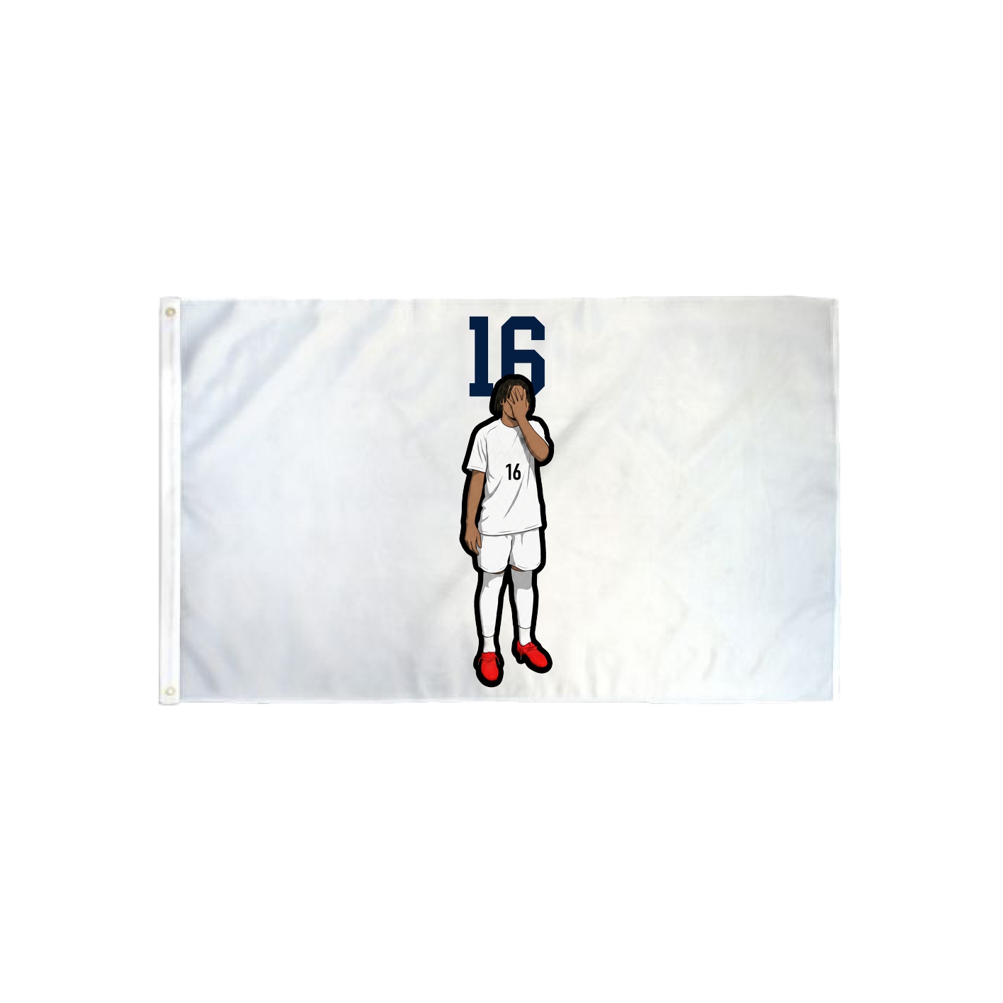 3x5 Flag — Number Top in Classic