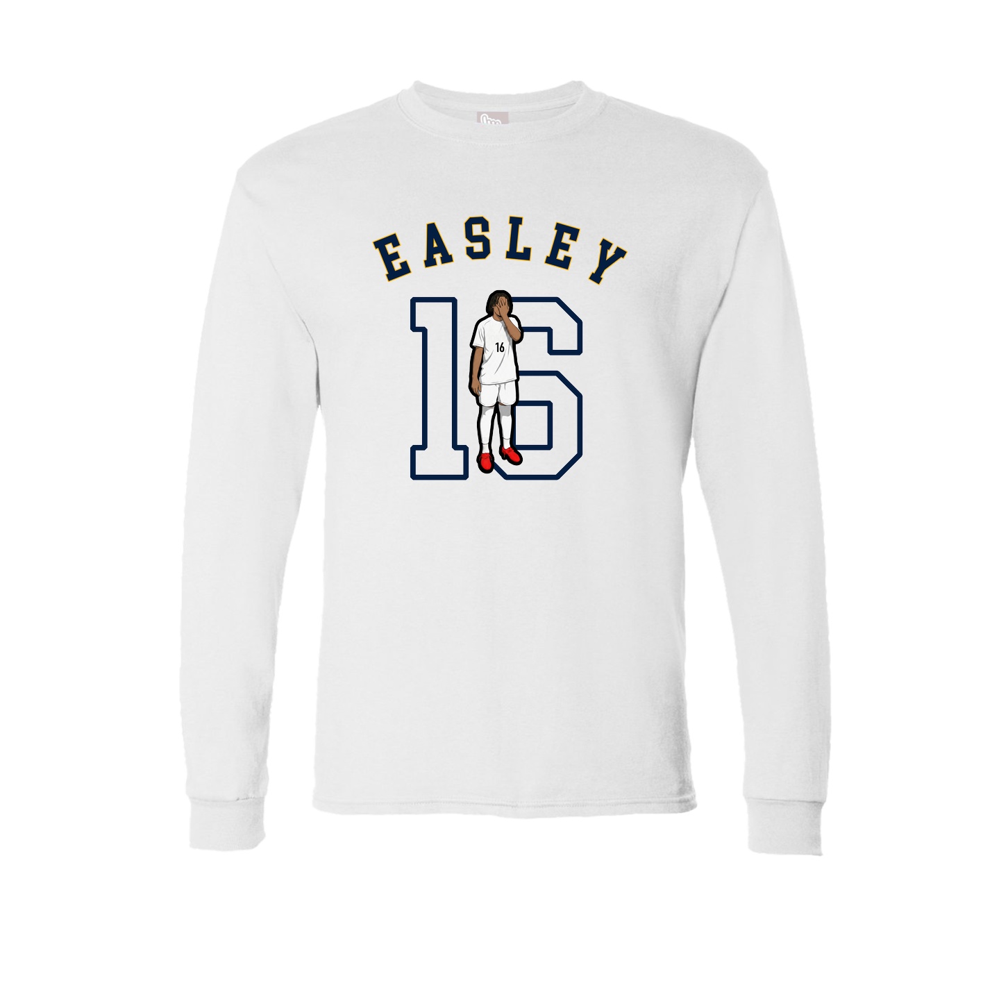 Long Sleeve Tee — Shirsey Arch in White