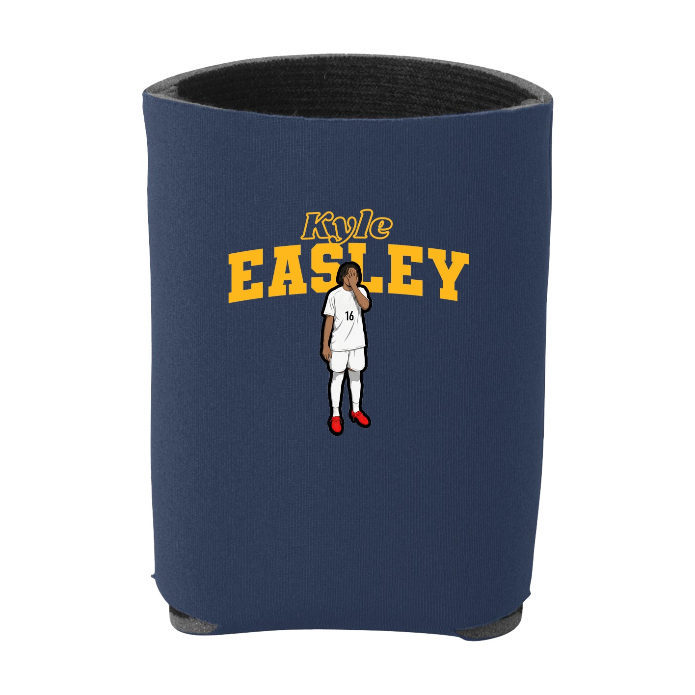 Can Holder — Name Arch in Navy