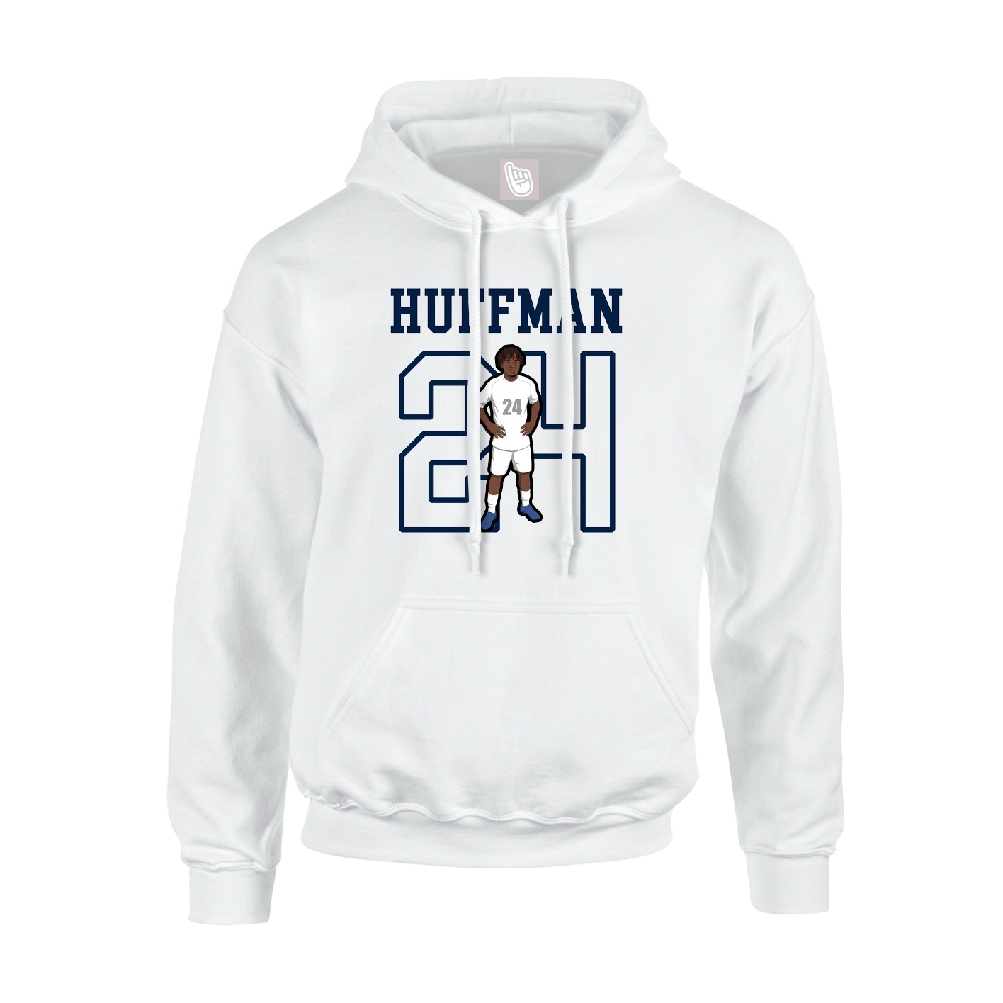 Youth Hoodie — Shirsey in White