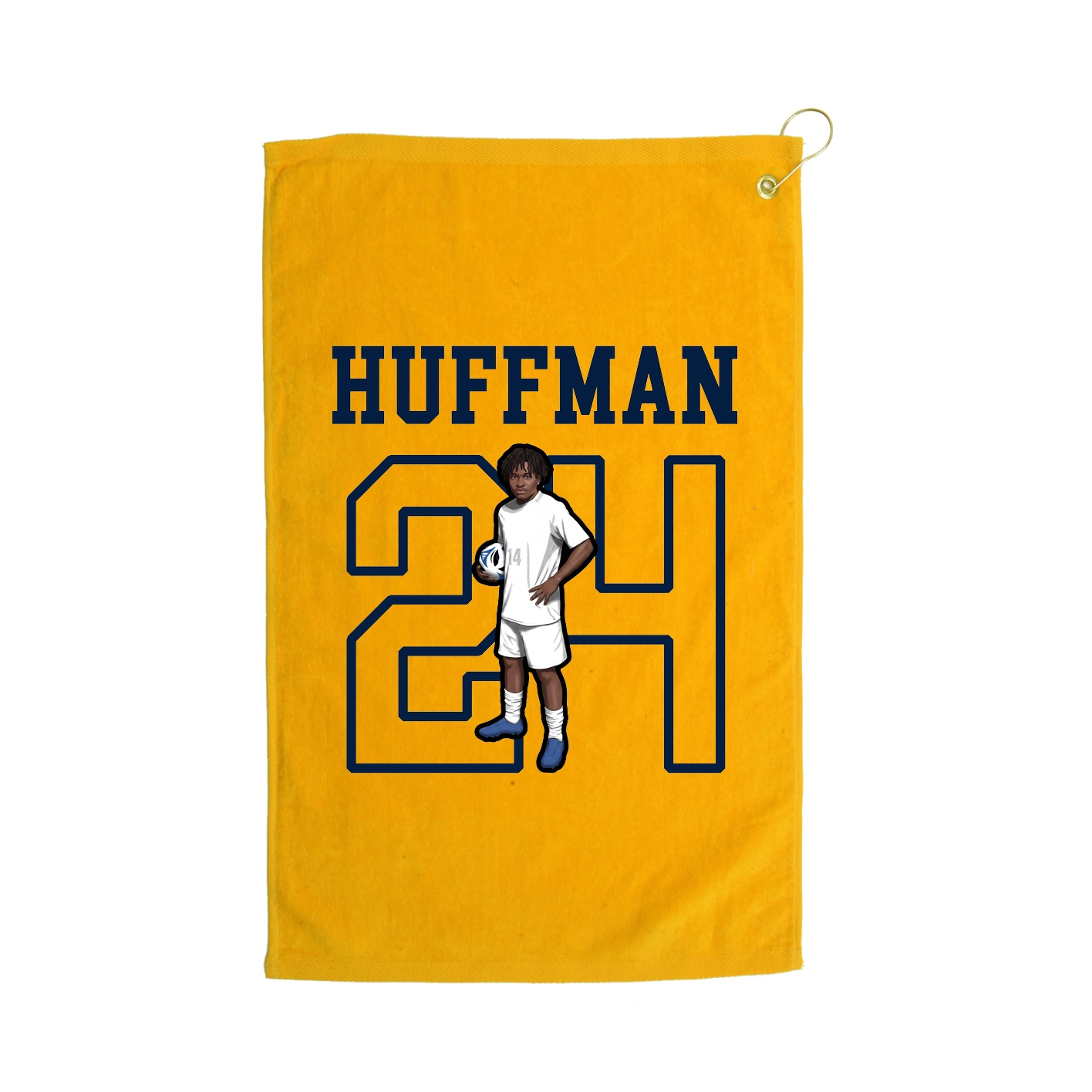 Golf Towel — Shirsey in Gold