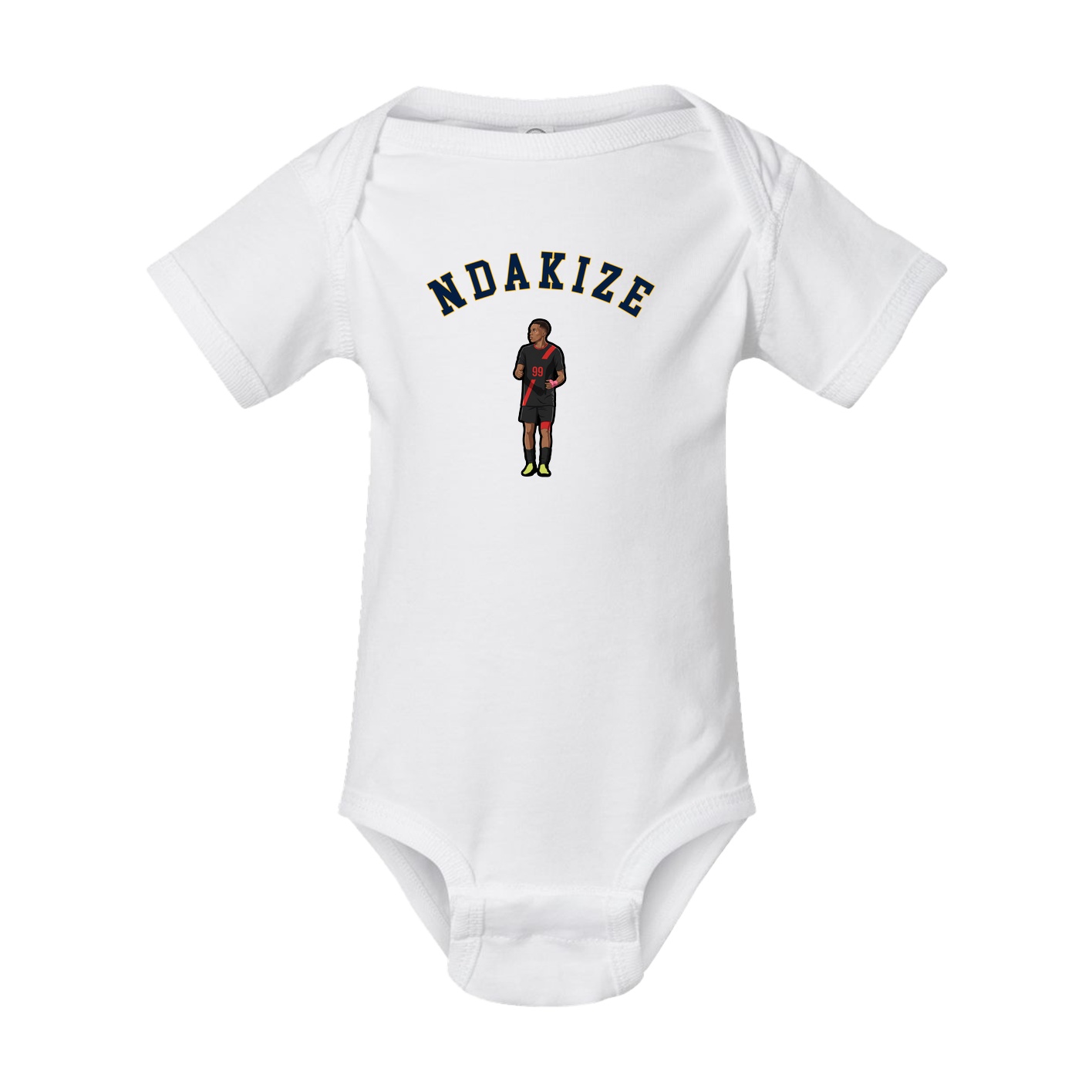 Baby Onesie — Shirsey Arch in White