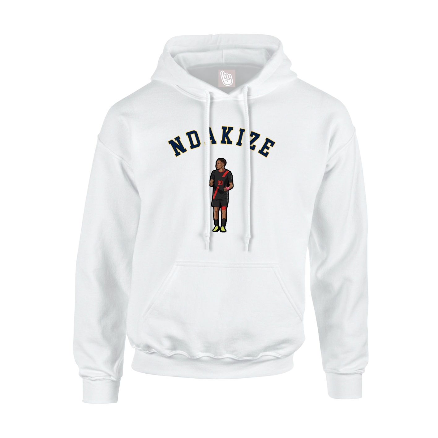 Hoodie — Shirsey Arch in White