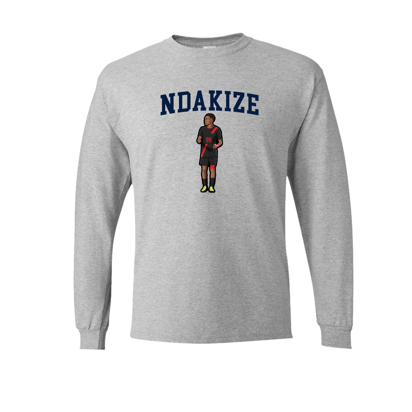 Long Sleeve Tee — Shirsey in Grey