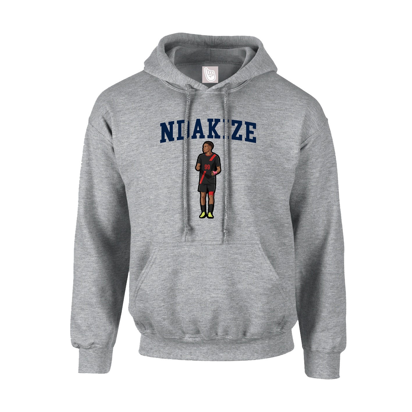Hoodie — Shirsey in Grey