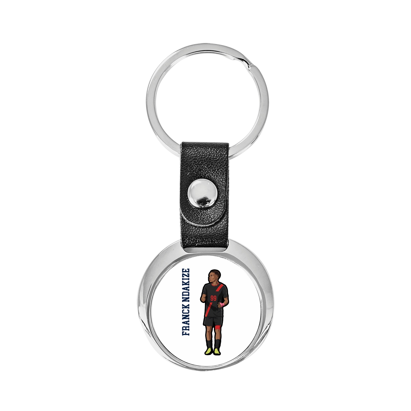 Key Chain — Name Vertical in Classic