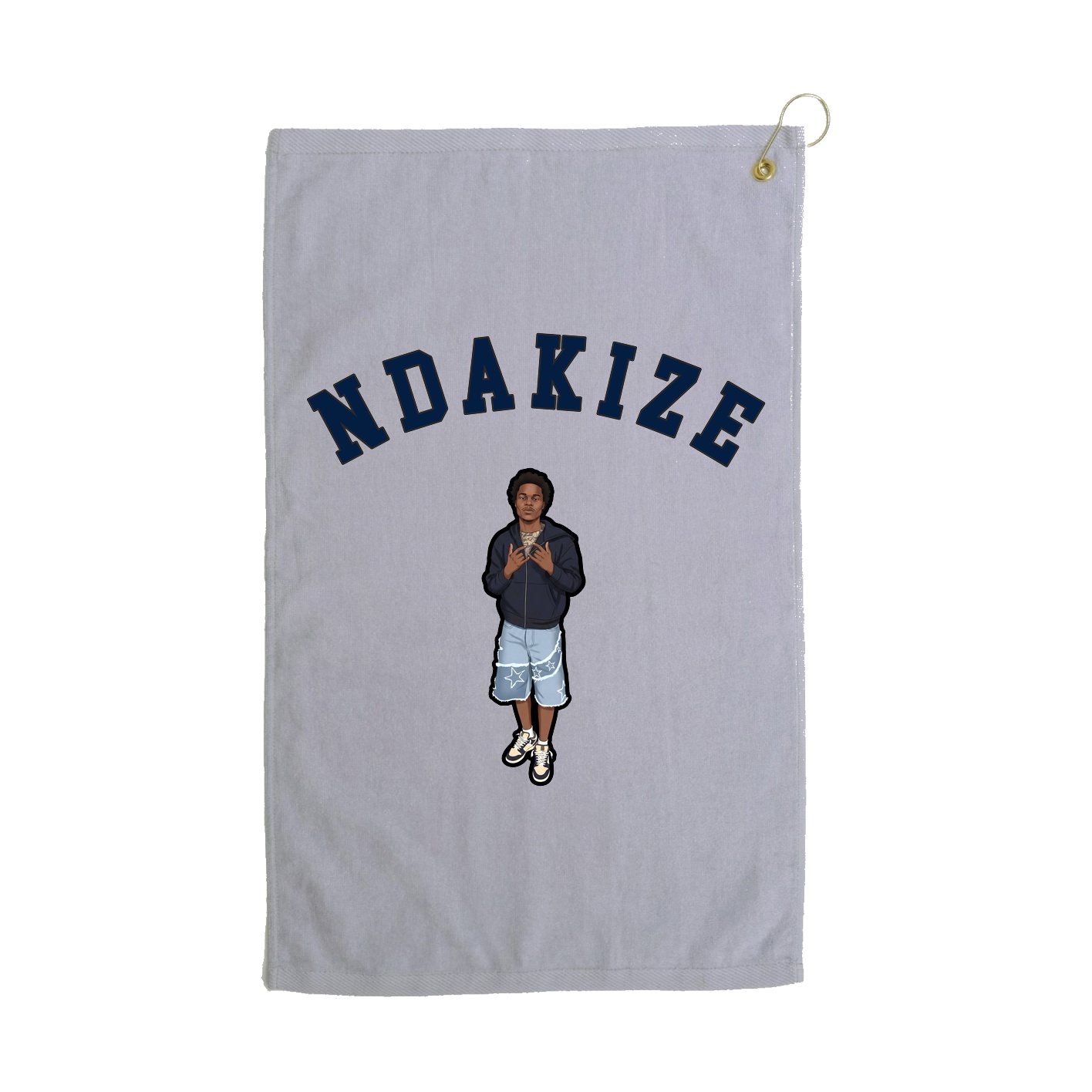 Golf Towel — Shirsey Arch in Grey