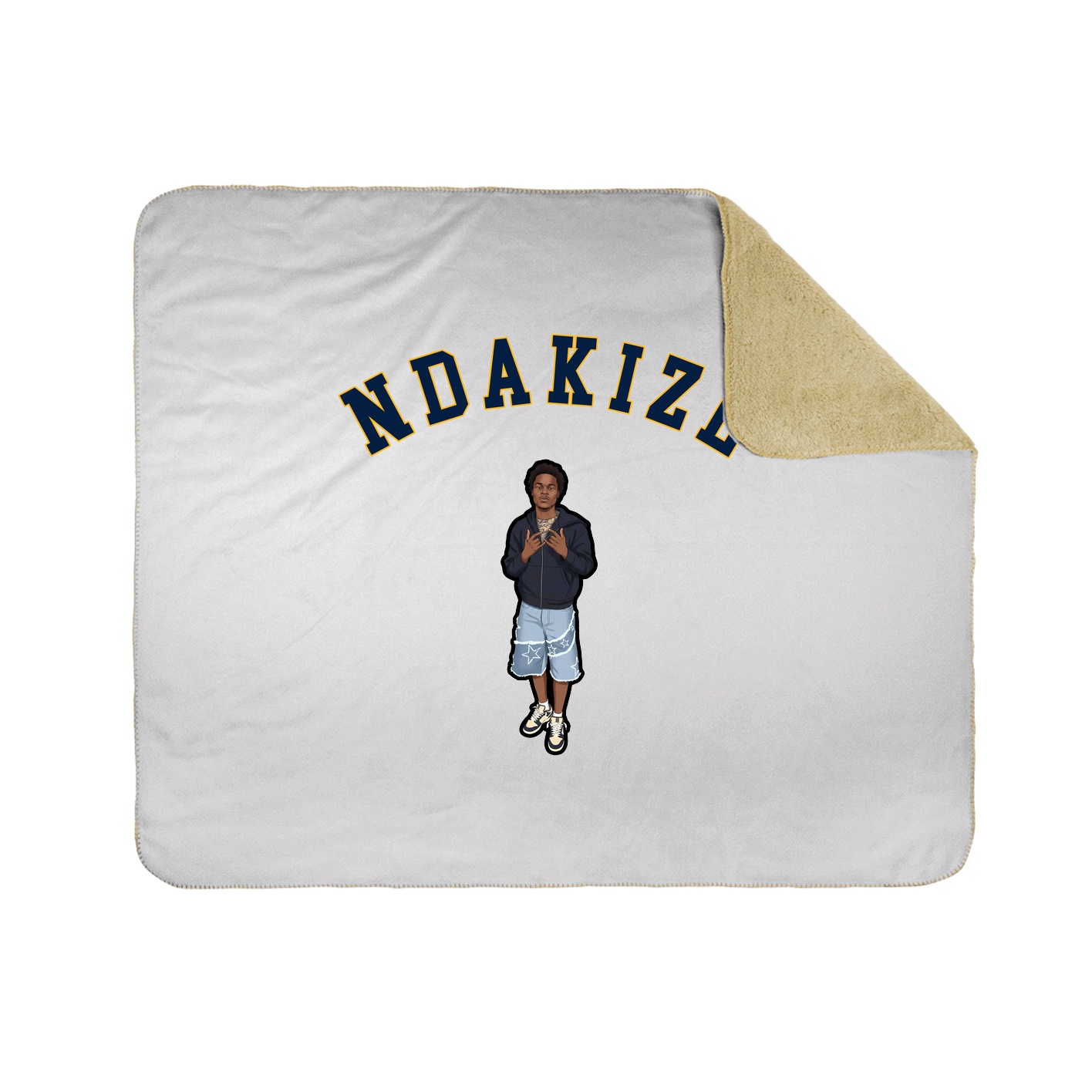 Throw Blanket — Shirsey Arch in White