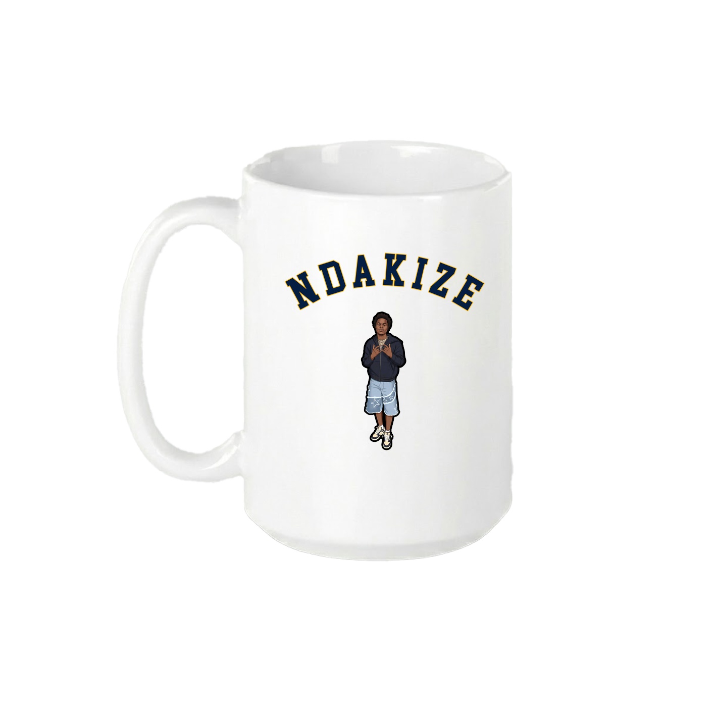 15oz Coffee Mug — Shirsey Arch in White