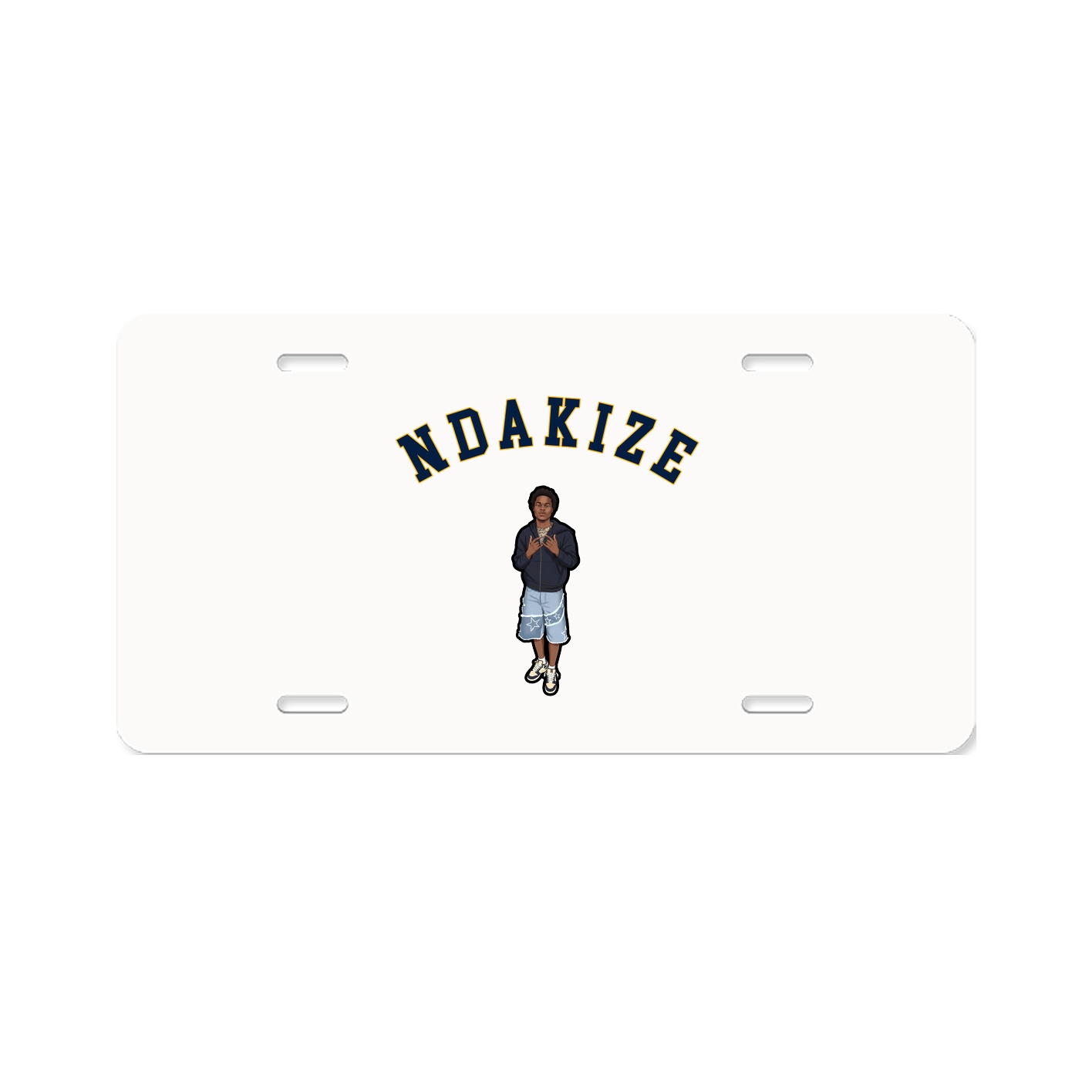 License Plate — Shirsey Arch in Classic