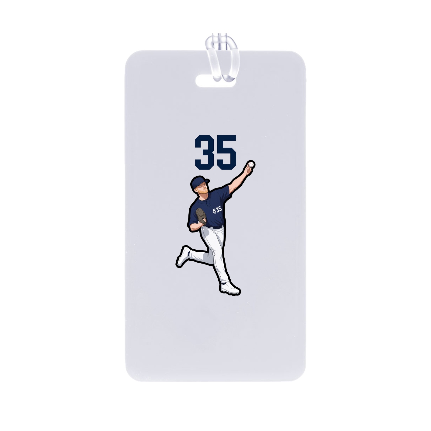 Bag Tag — Number Top in Classic