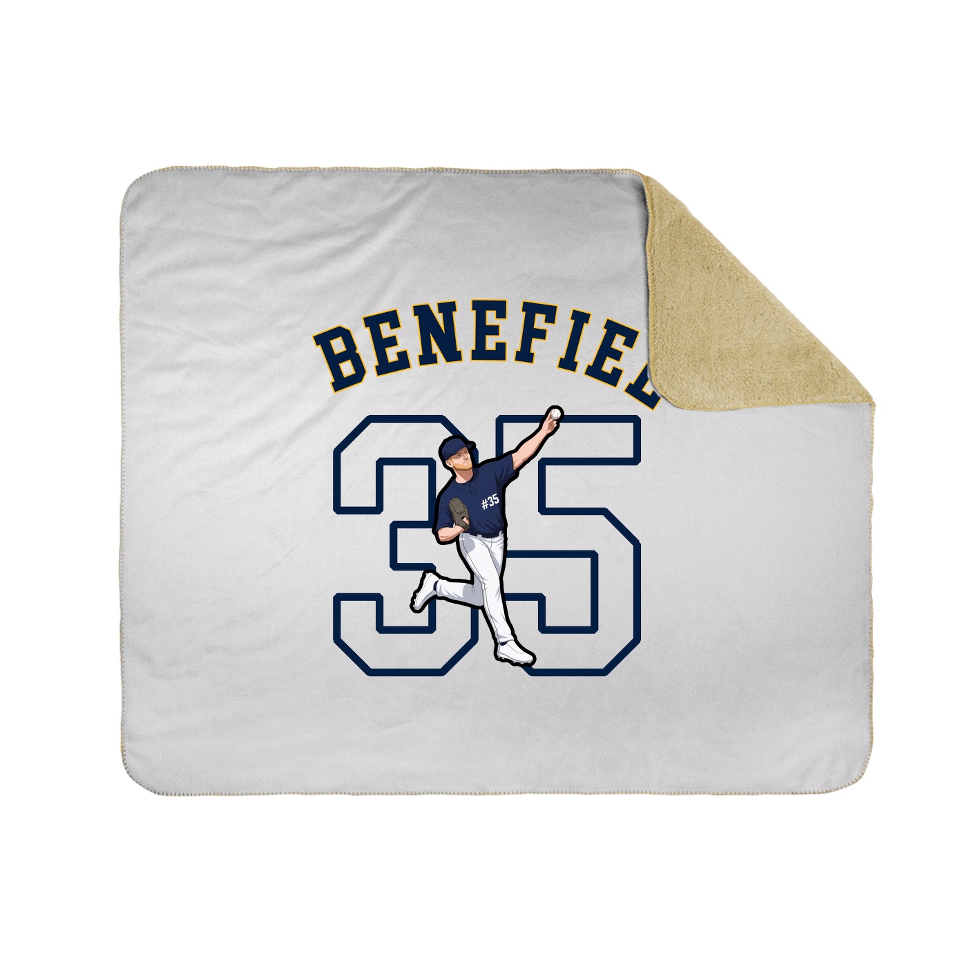 Throw Blanket — Shirsey Arch in White