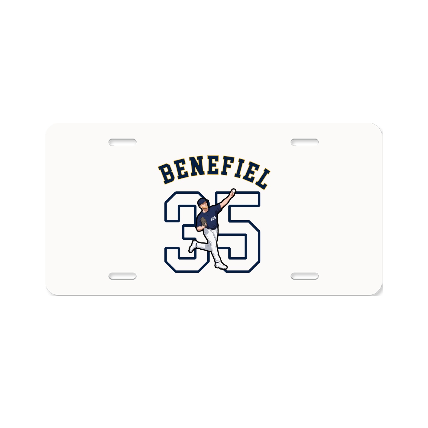 License Plate — Shirsey Arch in Classic