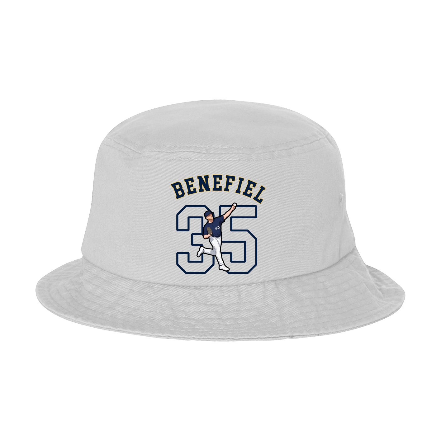 Bucket Cap — Shirsey Arch in White