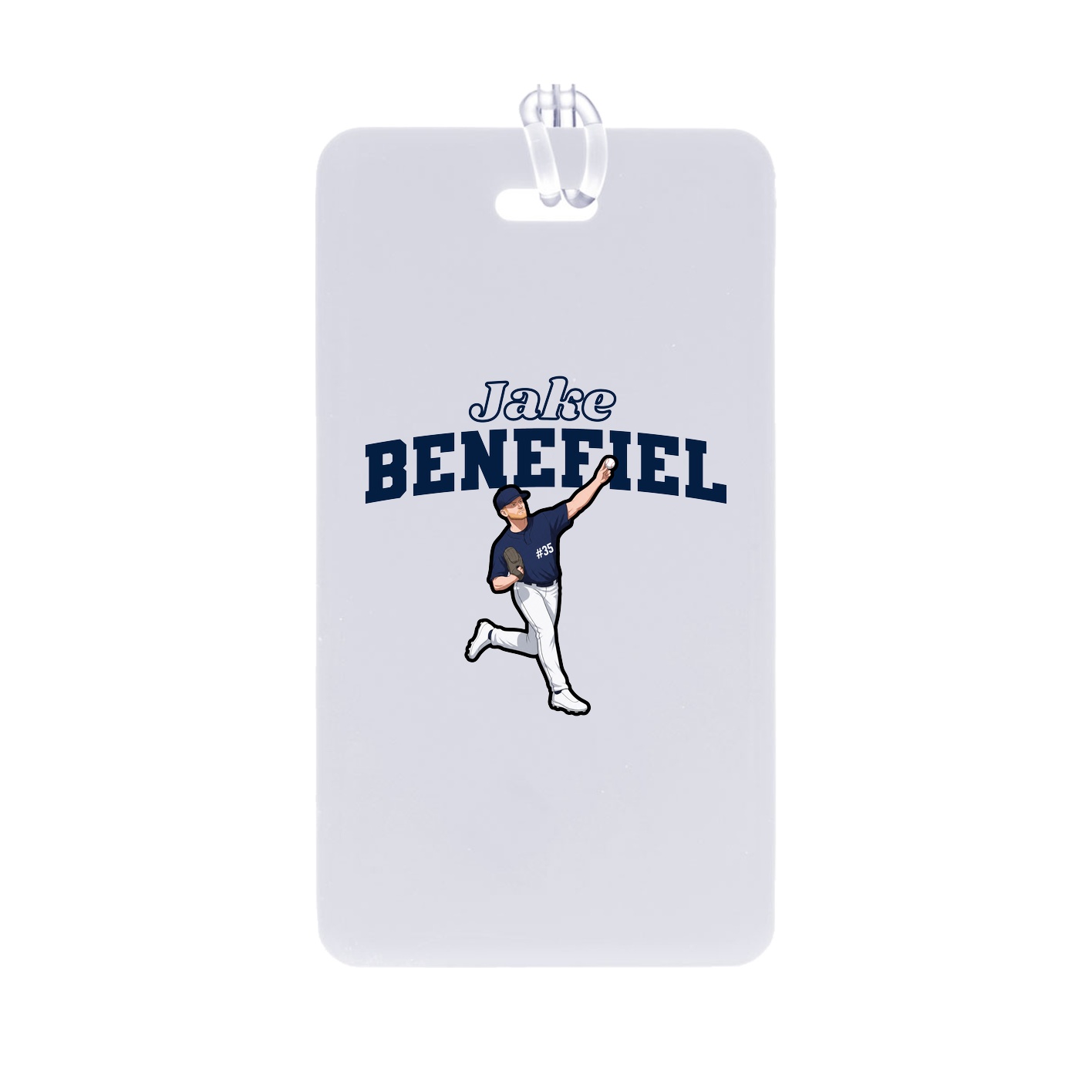 Bag Tag — Name Arch in Classic