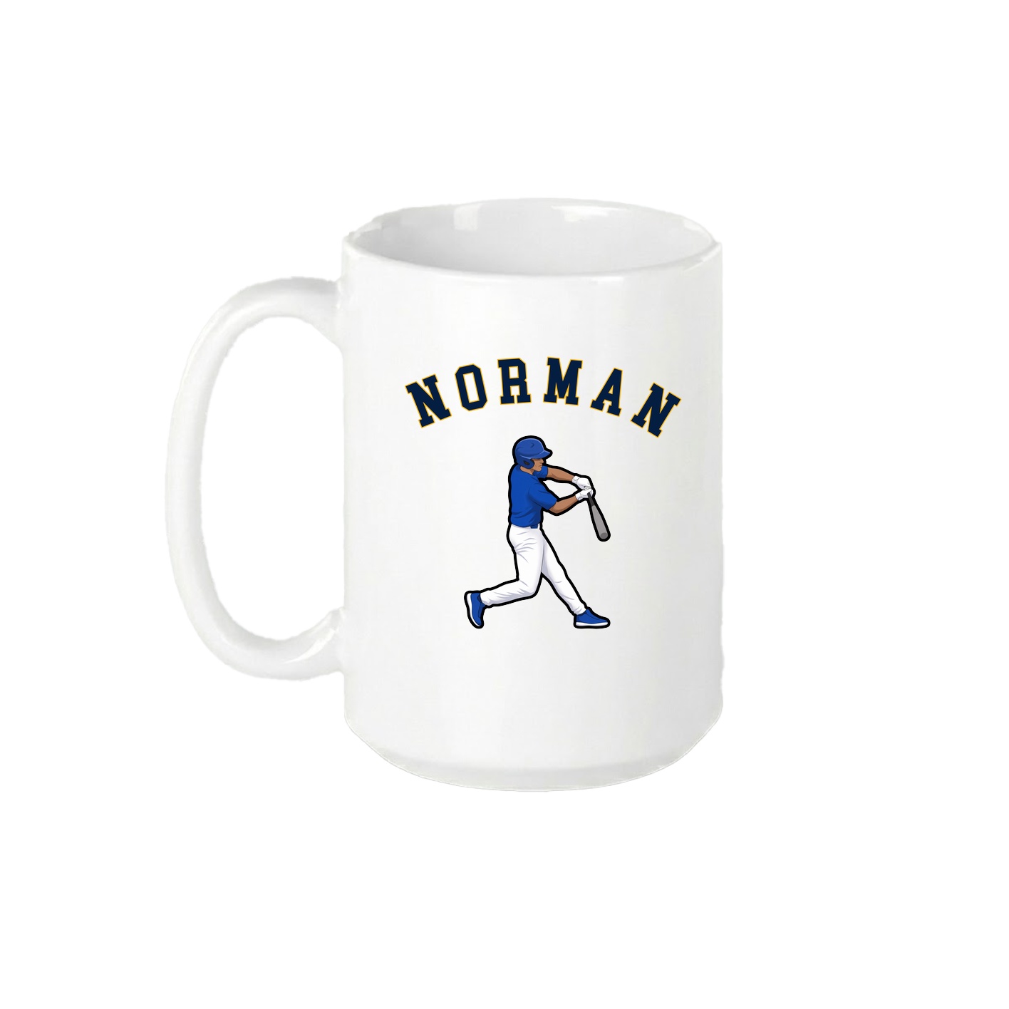 15oz Coffee Mug — Shirsey Arch in White
