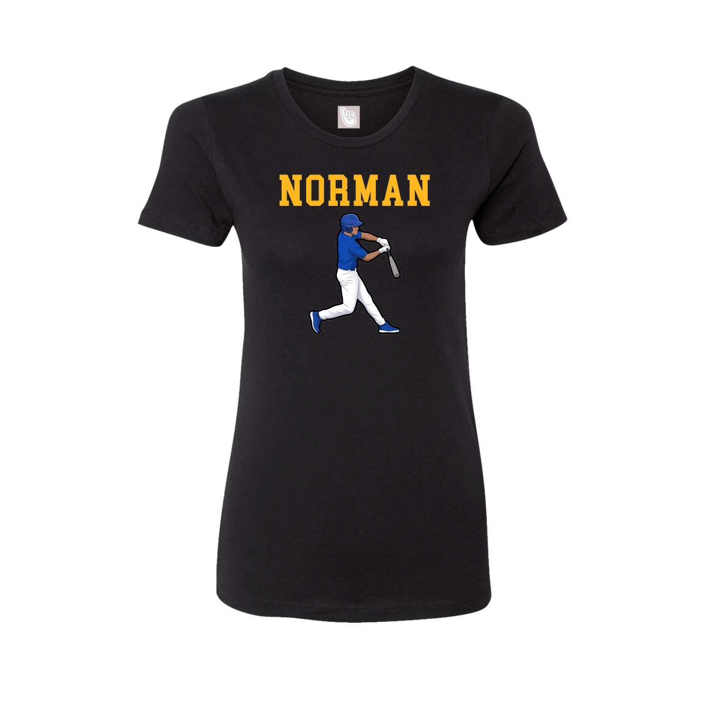 Fitted Women's Tee — Shirsey in Black