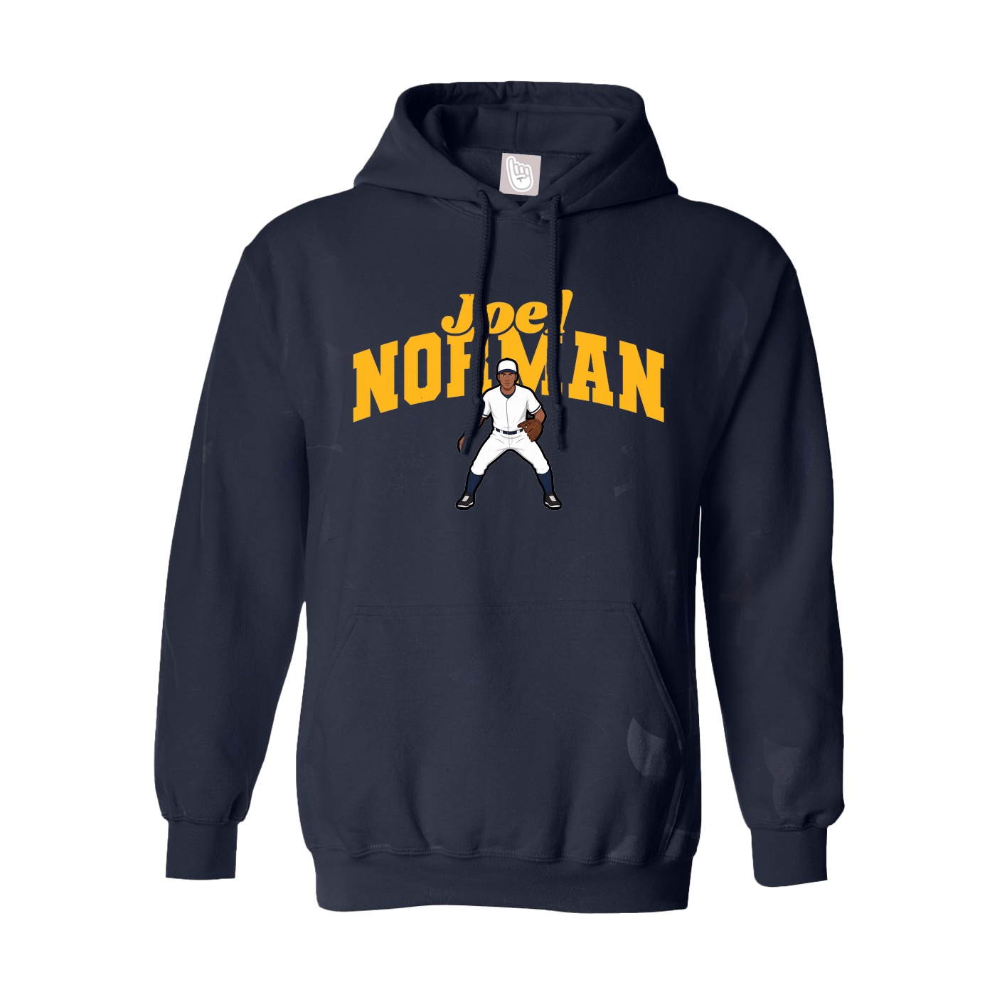 Hoodie — Signature Arch in Navy