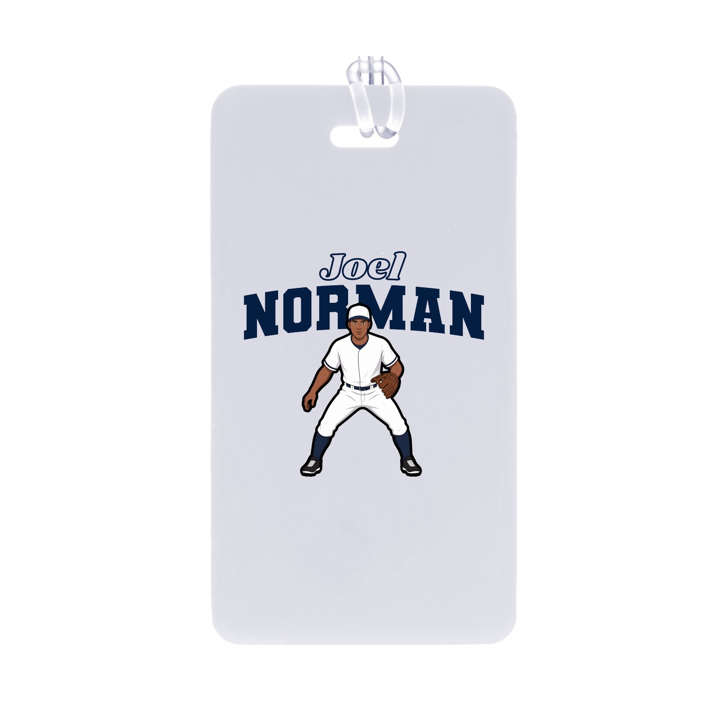 Bag Tag — Name Arch in Classic