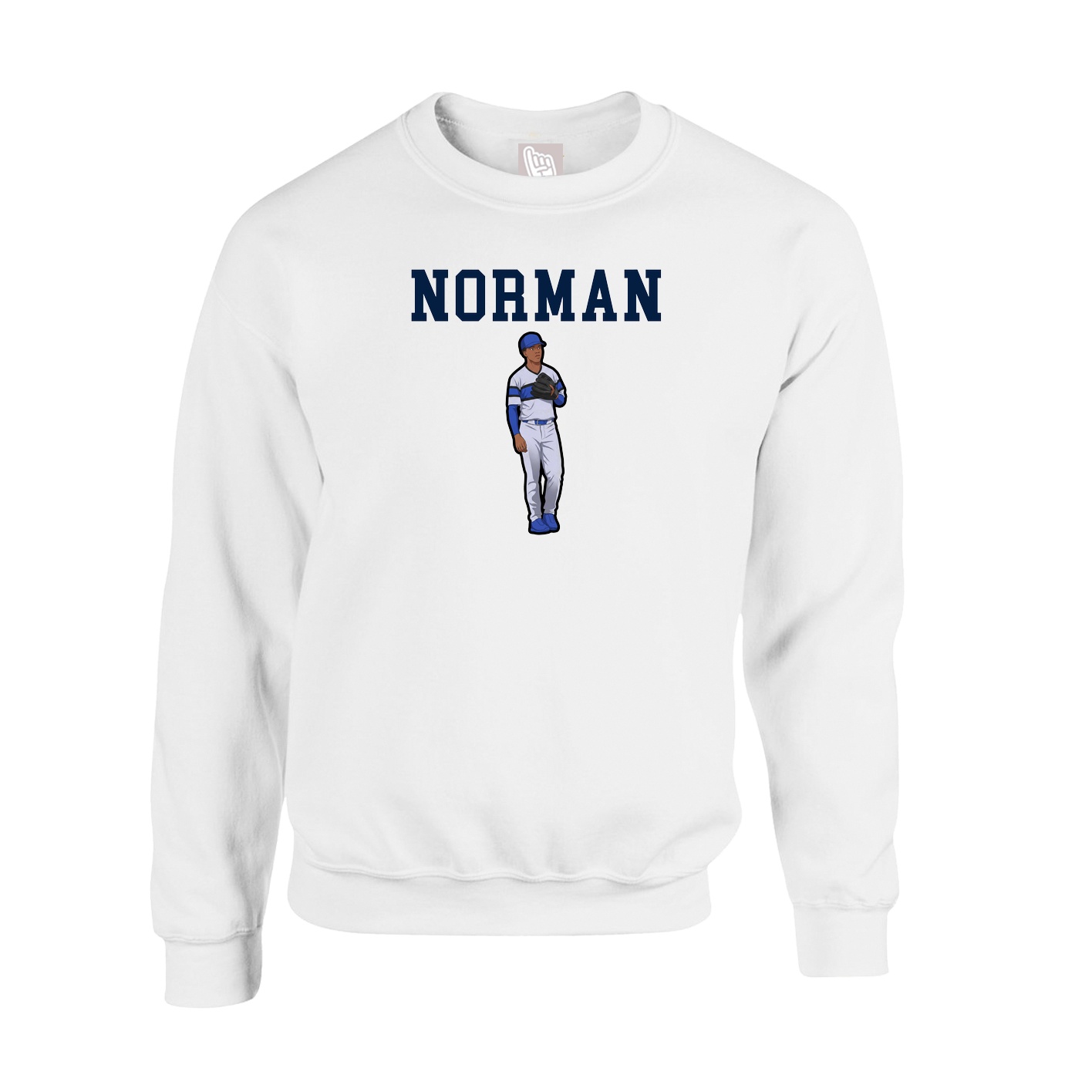 Fleece Crew — Shirsey in White