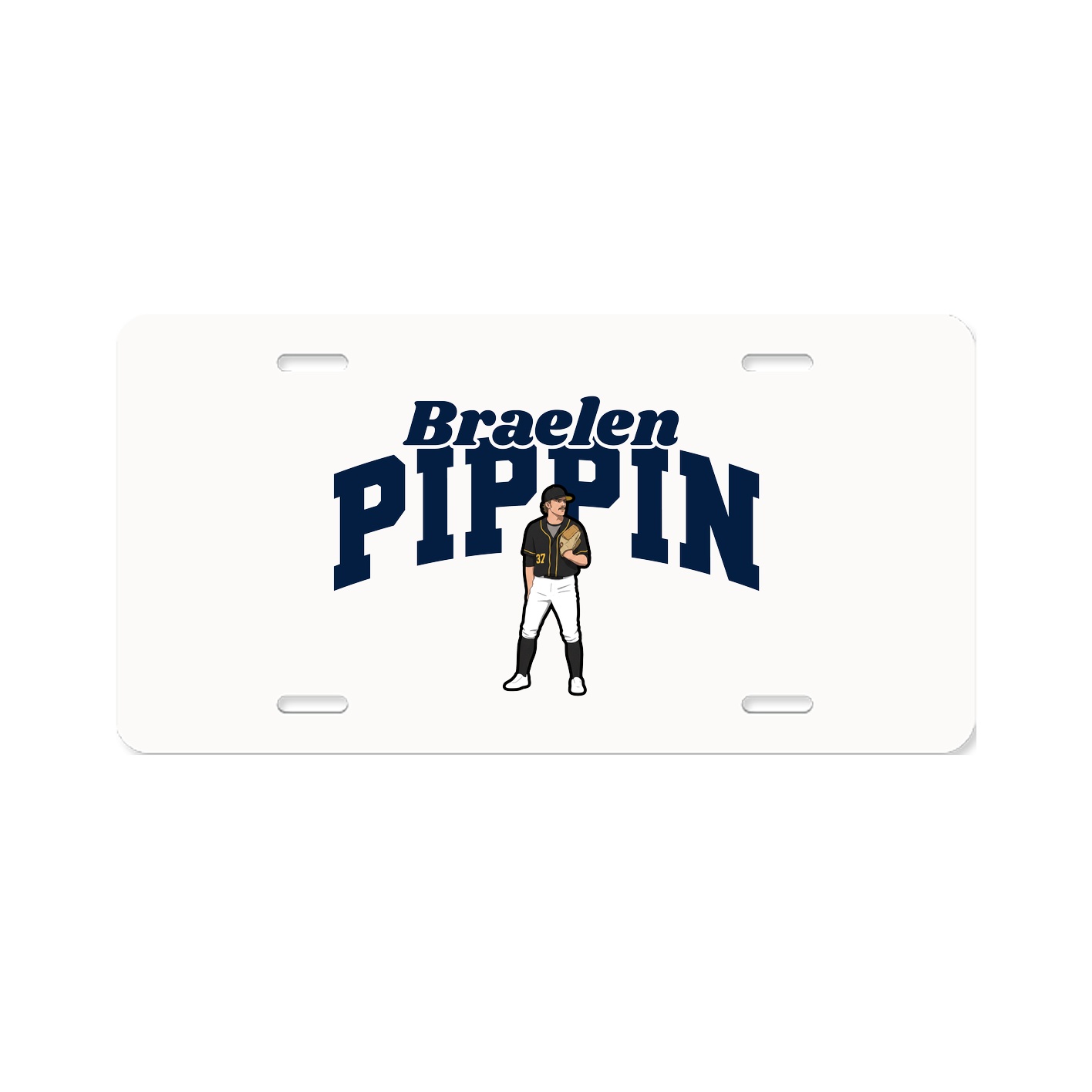 License Plate — Signature Arch in Classic