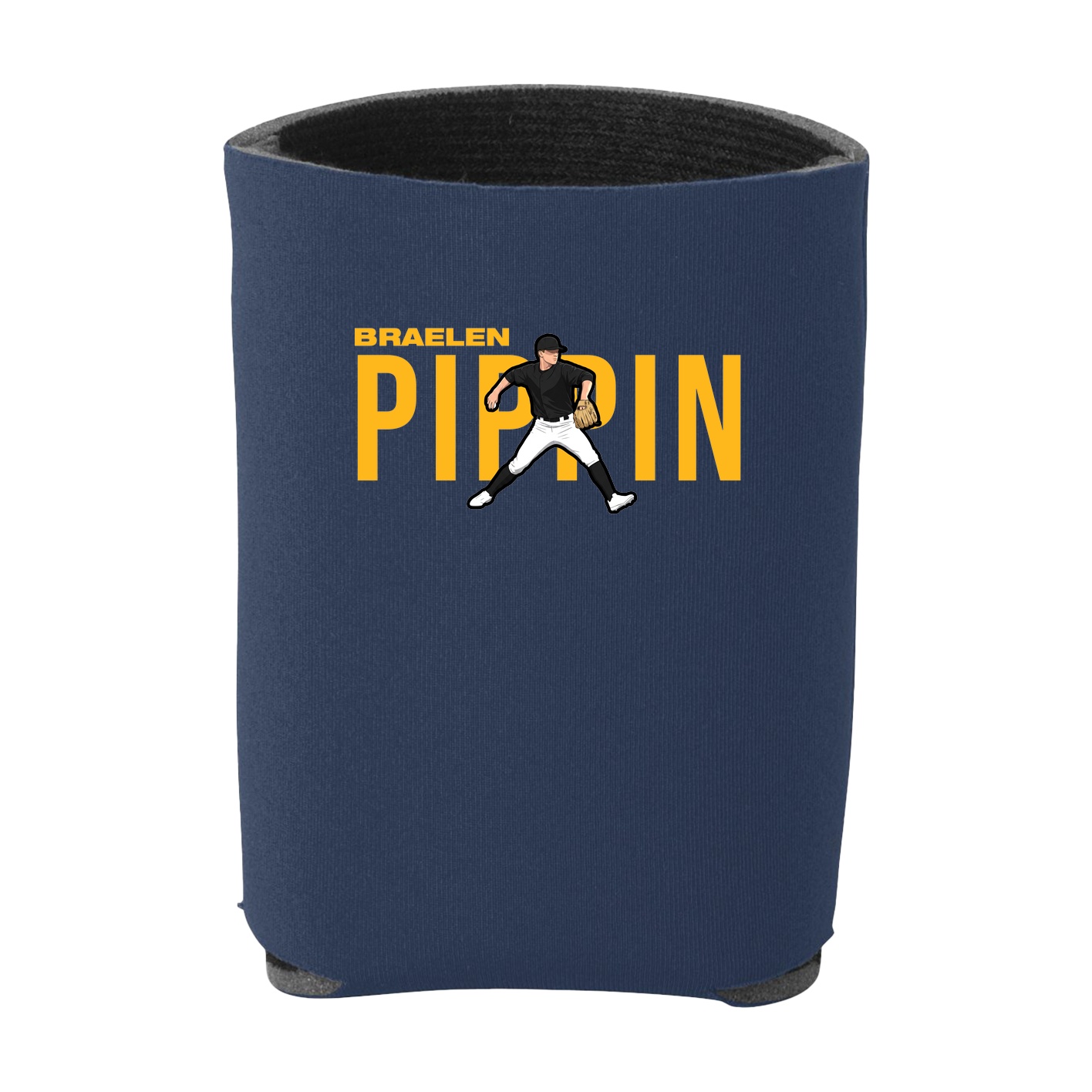 Can Holder — Player Name in Navy
