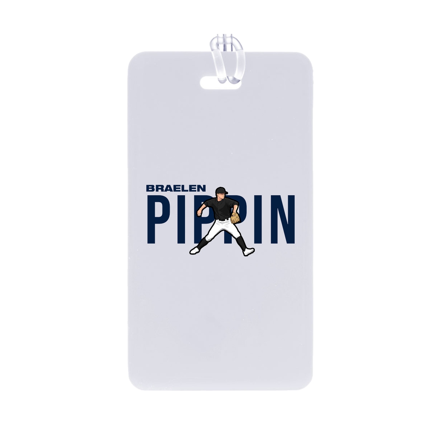 Bag Tag — Player Name in Classic