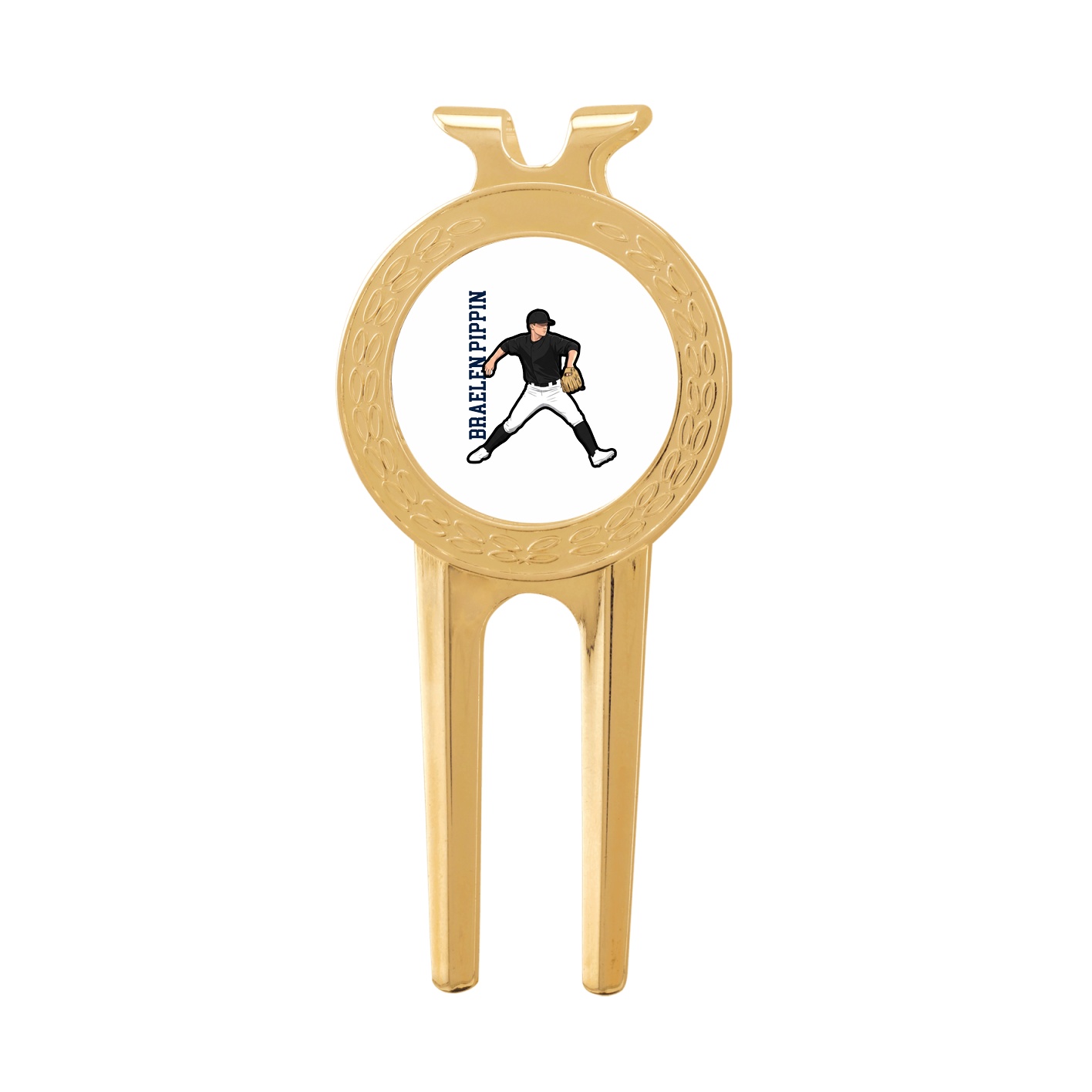 Divot Tool with Ball Marker — Name Vertical in Classic