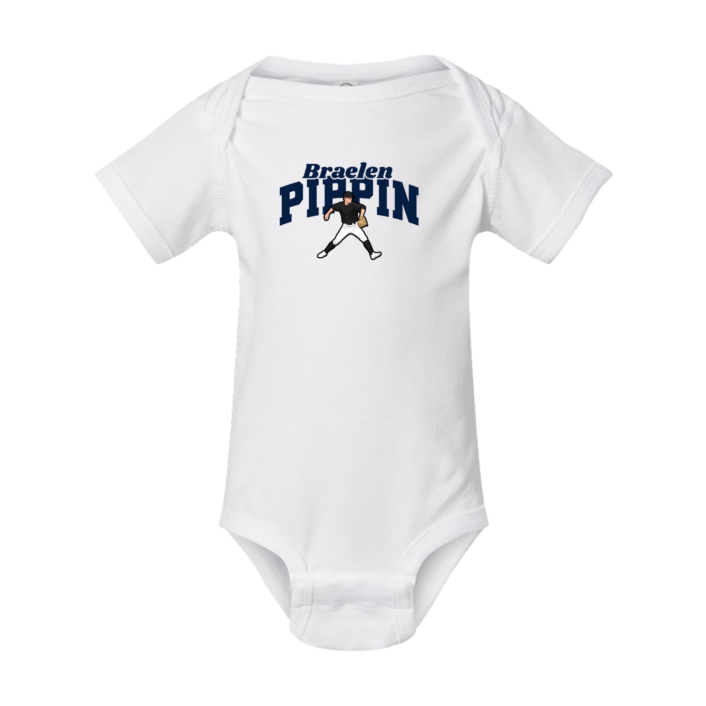 Baby Onesie — Signature Arch in White