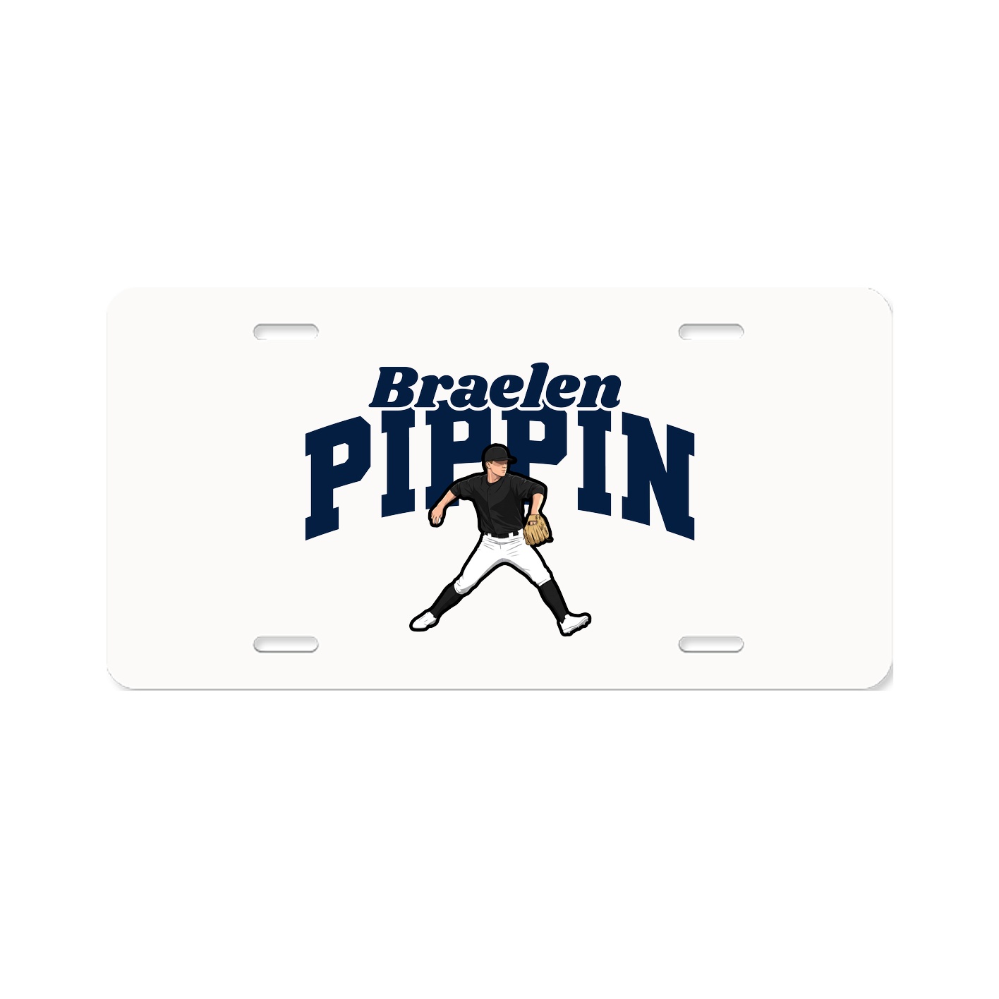 License Plate — Signature Arch in Classic