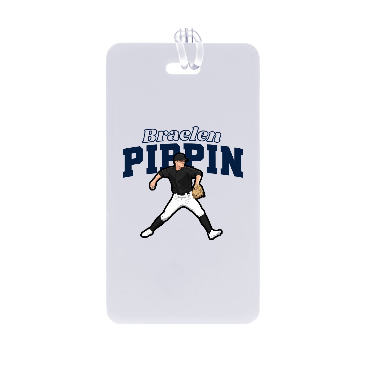 Bag Tag — Name Arch in Classic