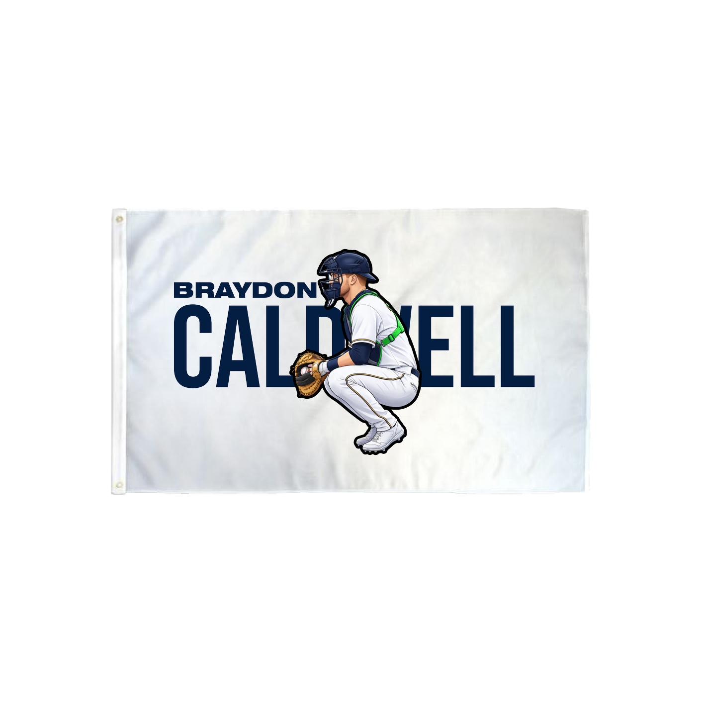3x5 Flag — Player Name in Classic