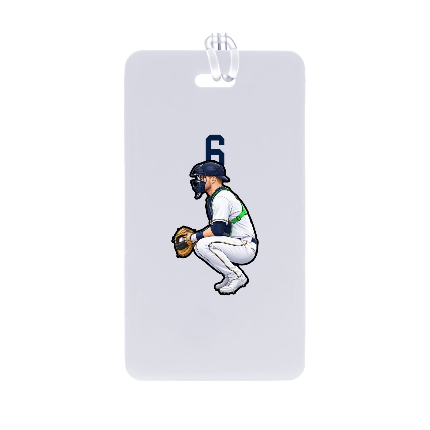Bag Tag — Number Top in Classic