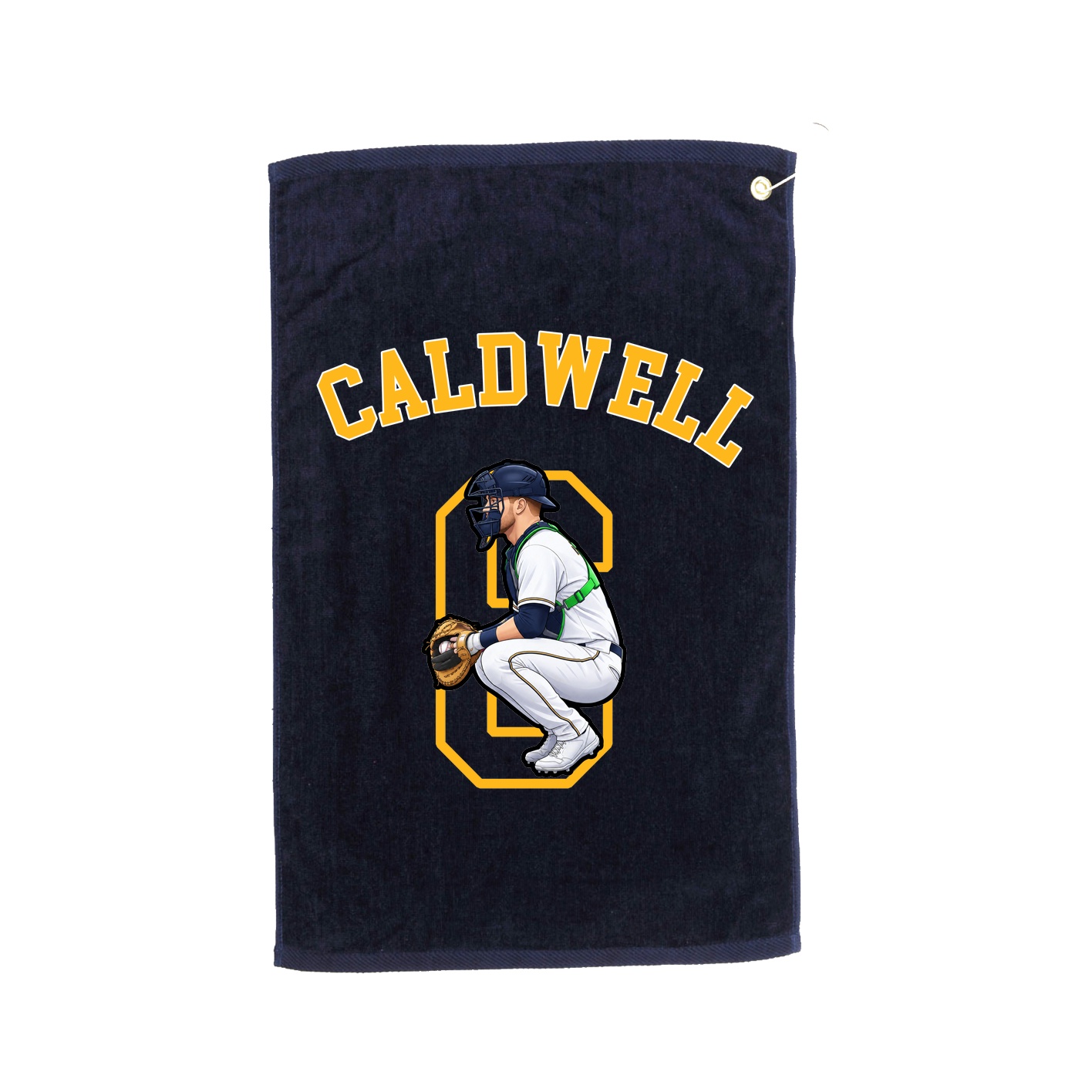 Golf Towel — Shirsey Arch in Navy