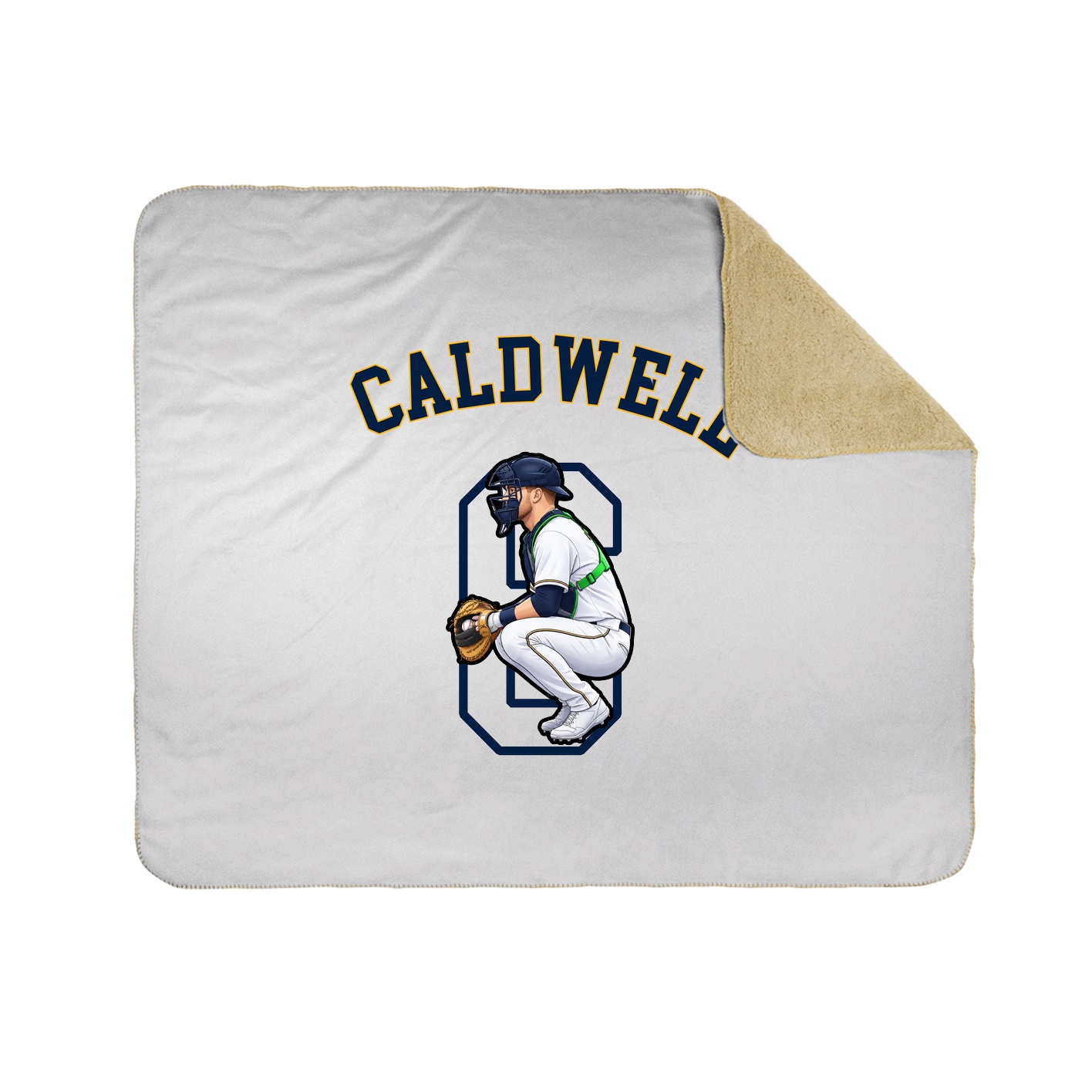 Throw Blanket — Shirsey Arch in White