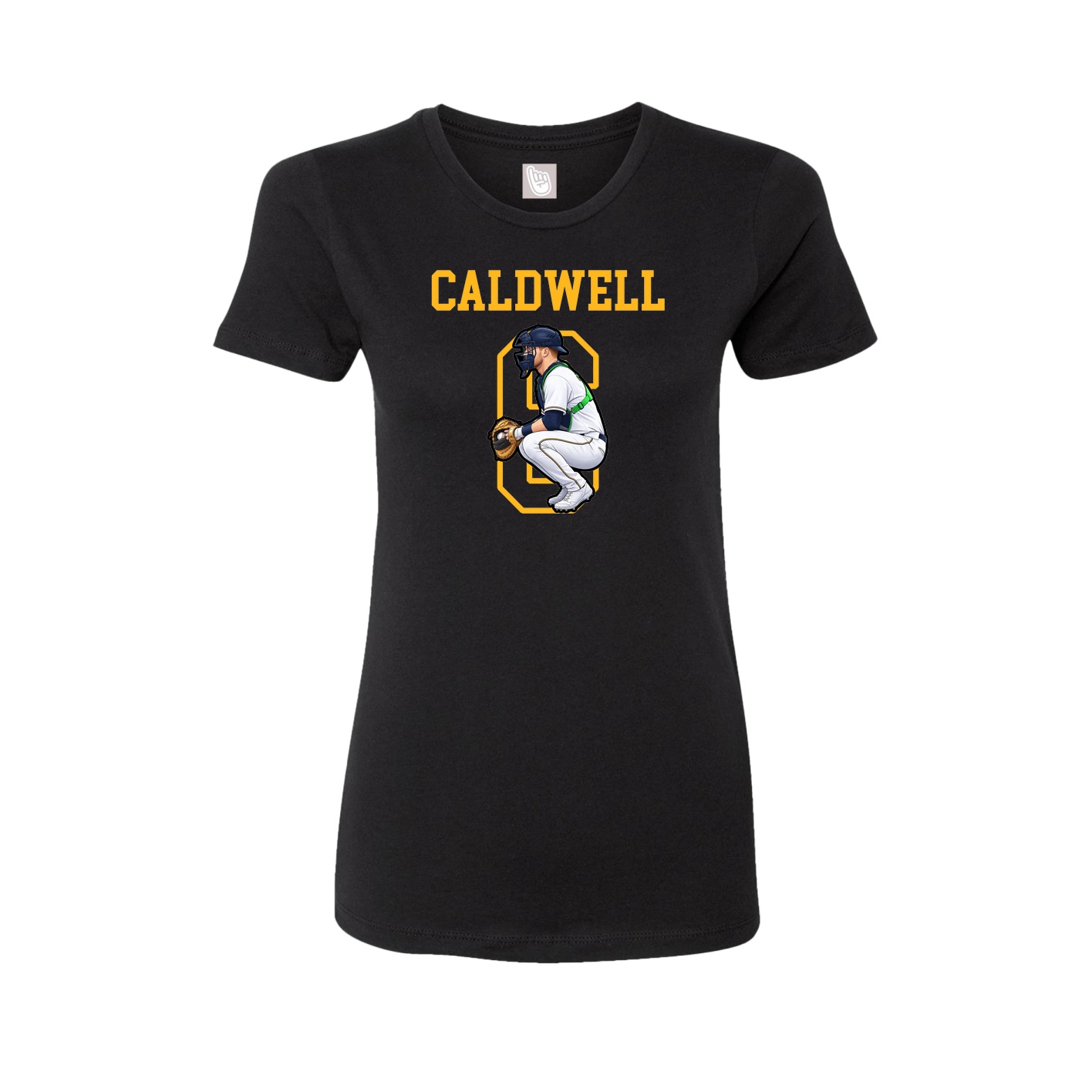 Fitted Women's Tee — Shirsey in Black