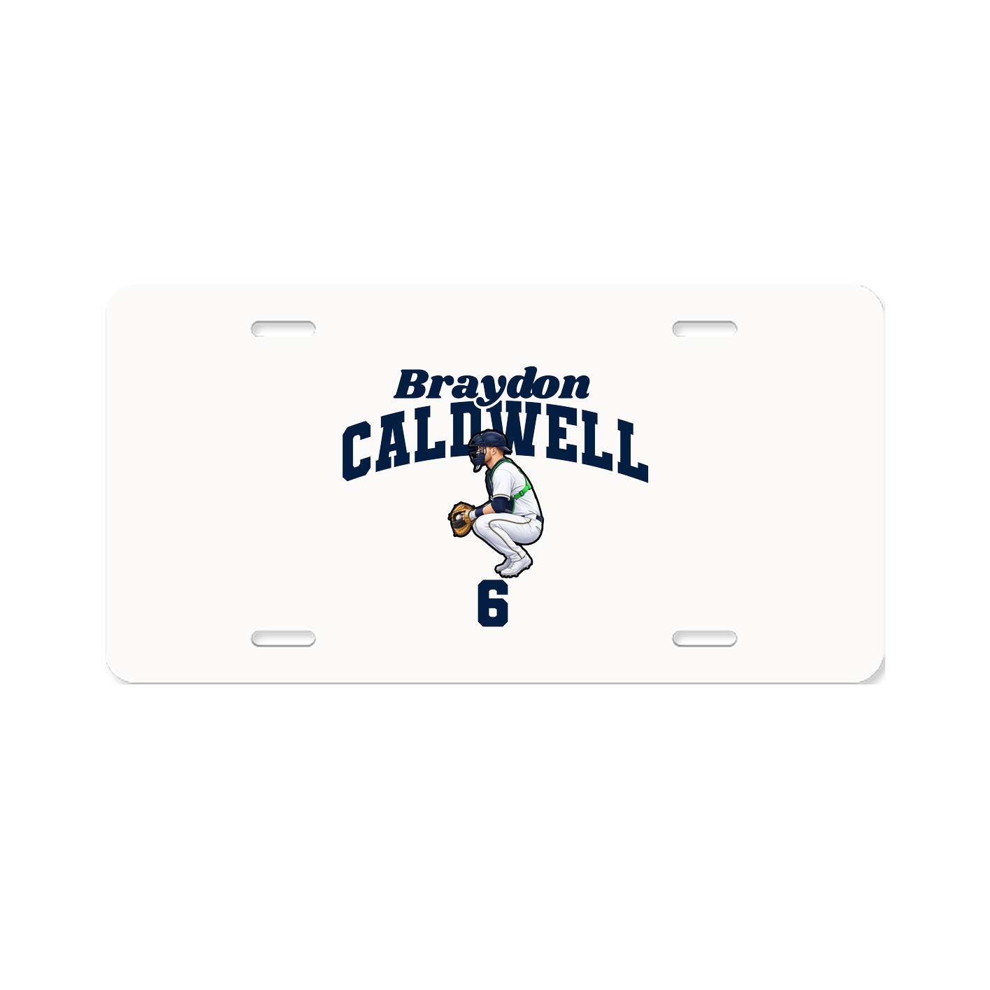 License Plate — Signature Arch in Classic