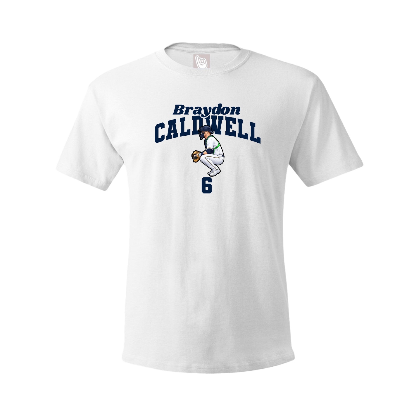 Tee — Signature Arch in White